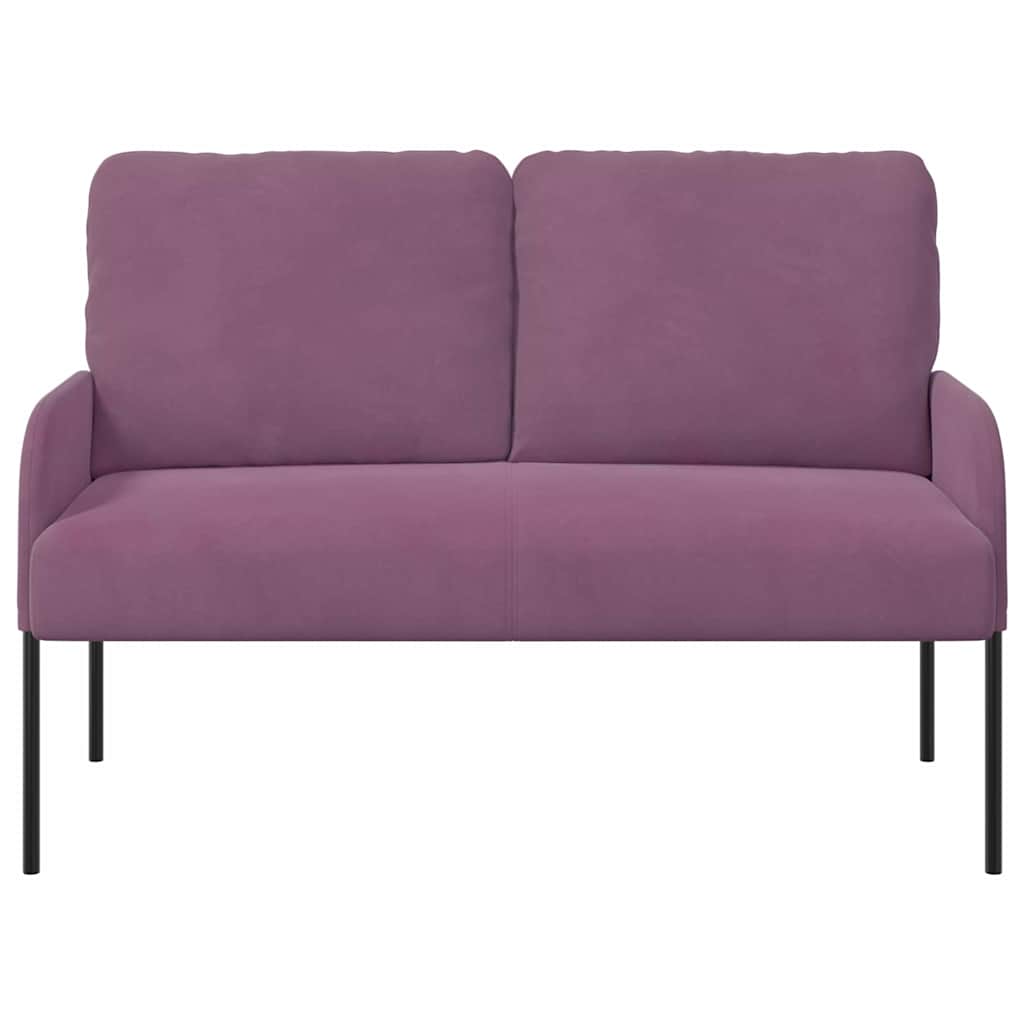 Kanapék párnával 110cm Lila Furnér