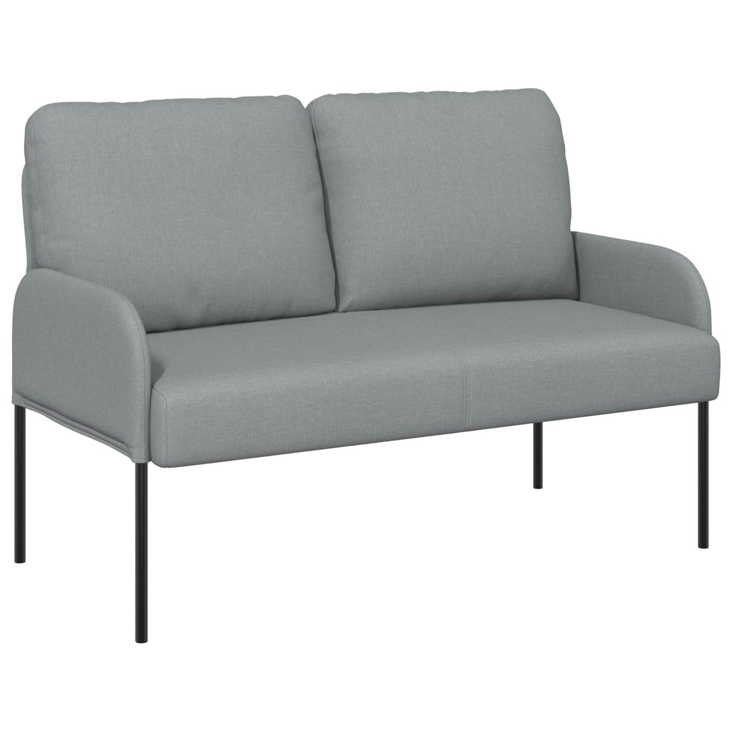 Ülőgarnitúrák 3 pcs Világosszürke 115 x 56 x 80 cm Furnér