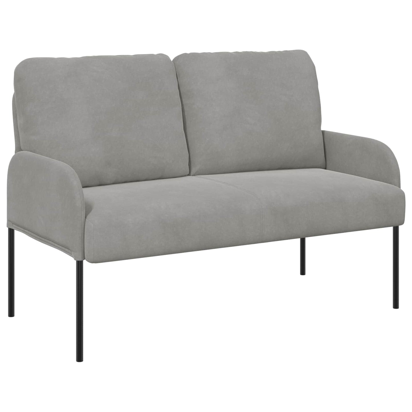 Ülőgarnitúrák 3 pcs Világosszürke 115 x 56 x 80 cm Furnér