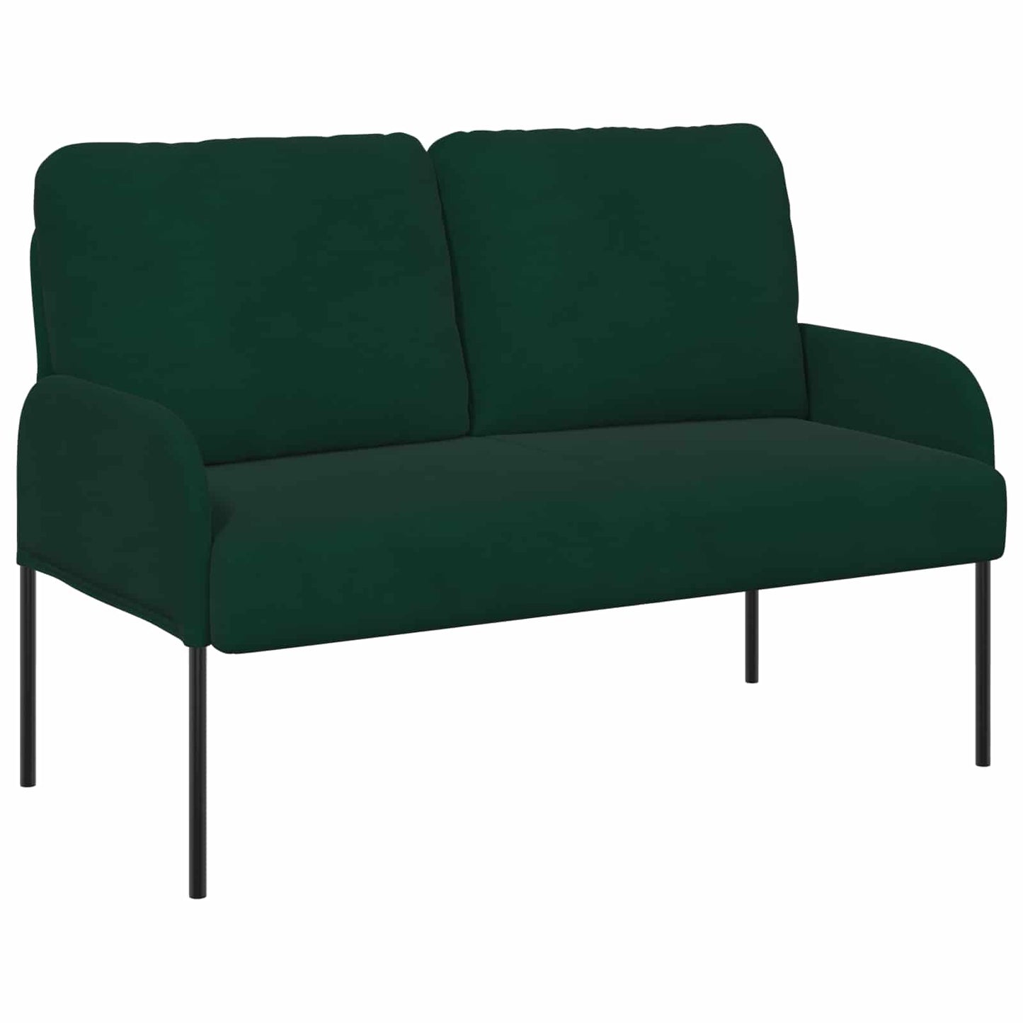 Ülőgarnitúrák párnával 3 pcs Sötétzöld 115 x 56 x 80 cm Furnér