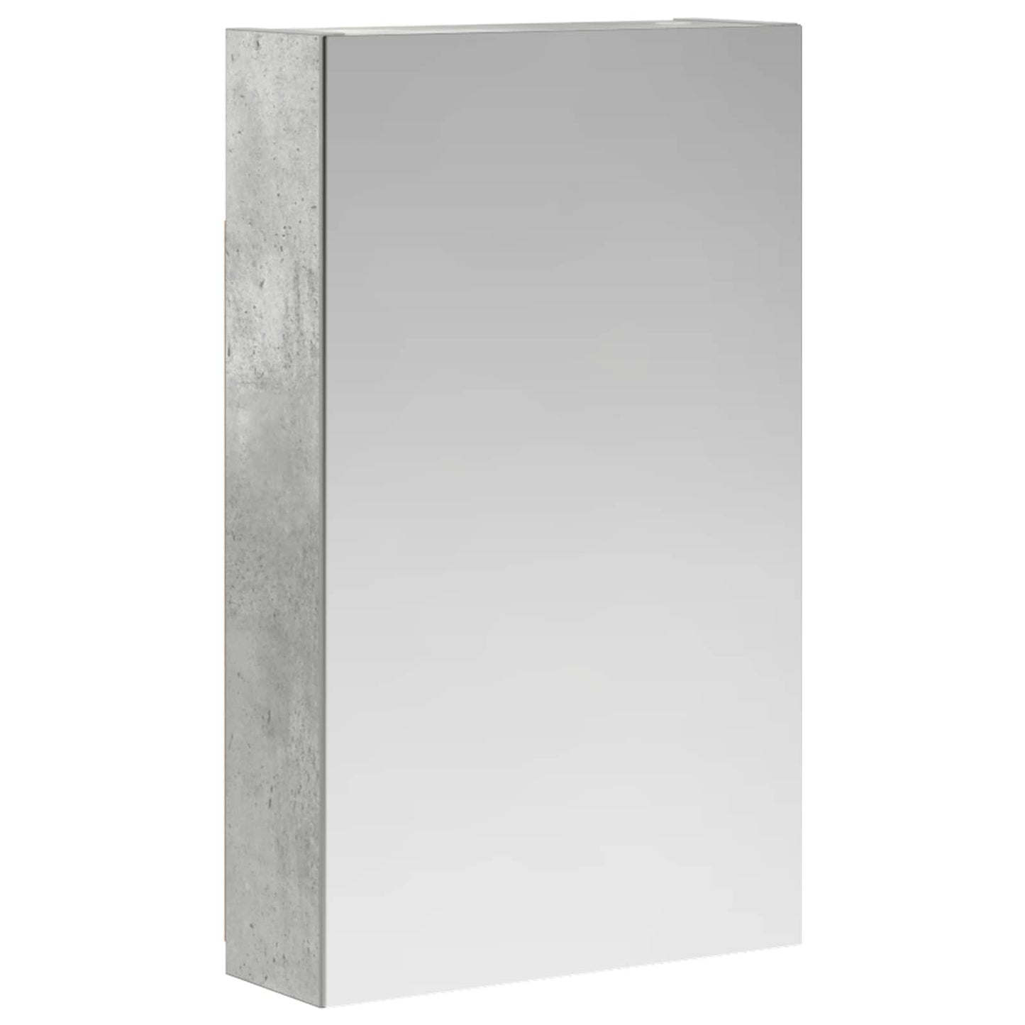 Fürdőszobai tükörszekrény Beton Szürke 30 x 10,5 x 50 cm