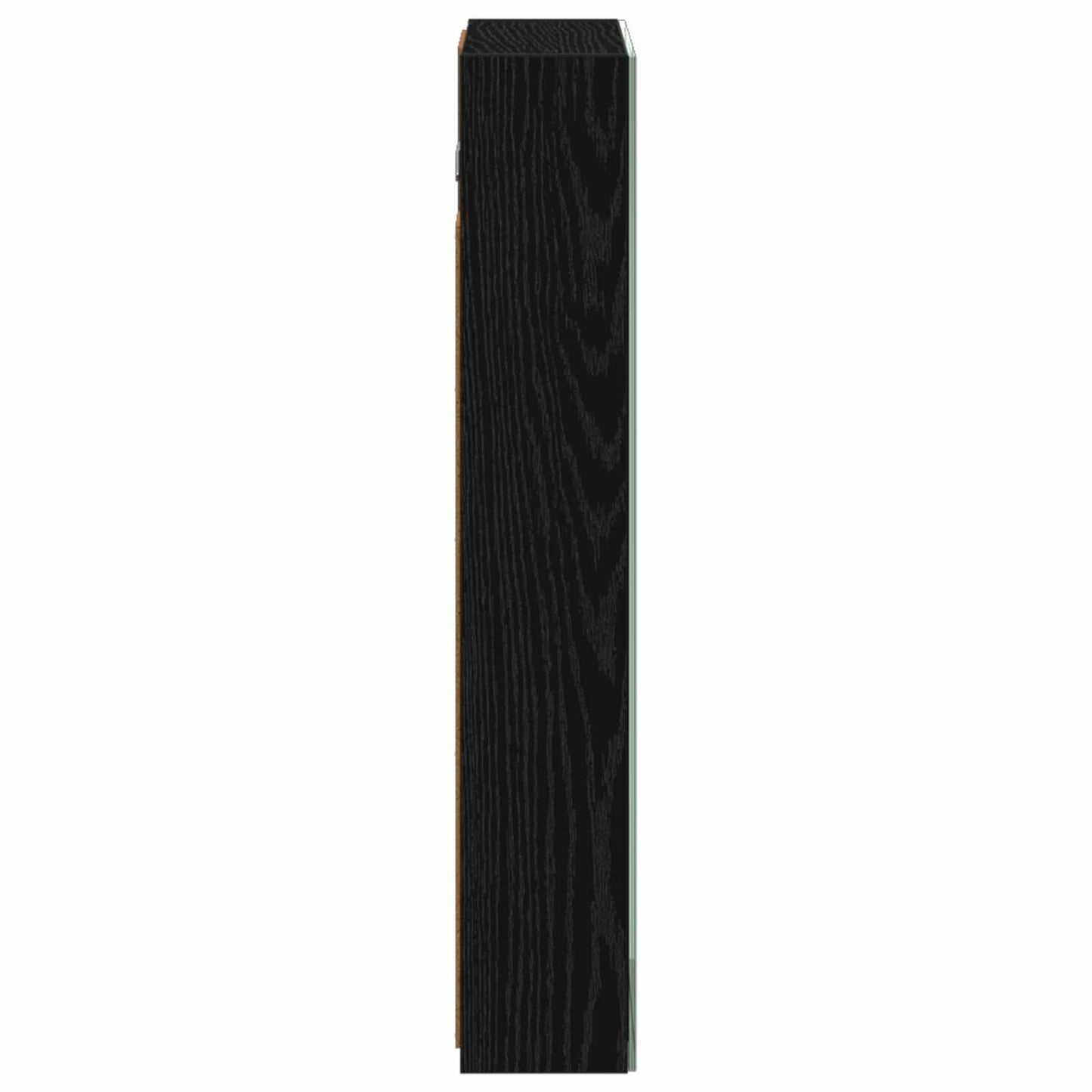 Fürdőszobai tükörszekrény Fekete tölgy 40 x 10,5 x 60,5 cm