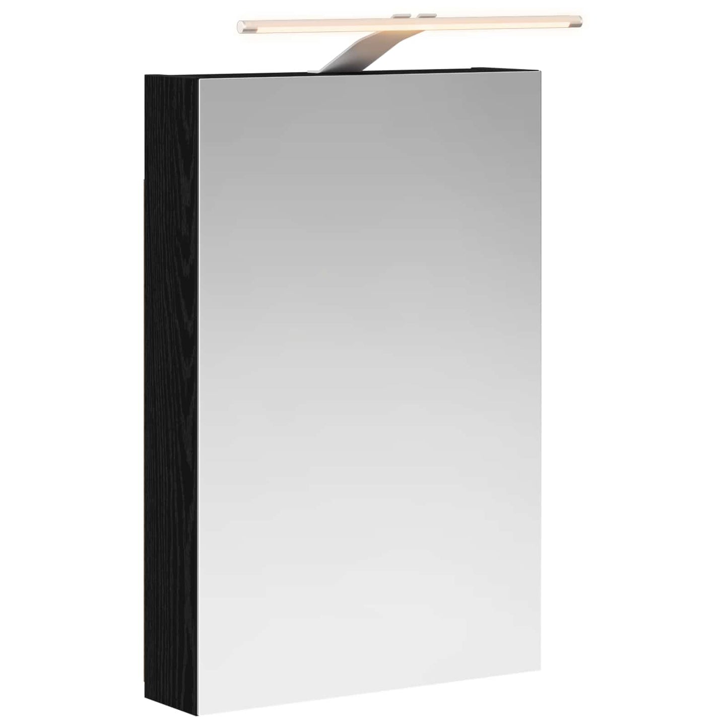 Fürdőszobai tükörszekrény Fekete tölgy 40 x 10,5 x 60,5 cm