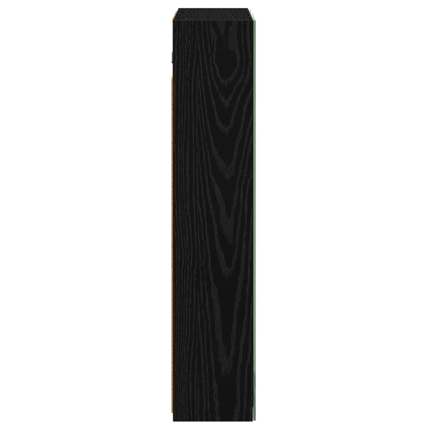 Fürdőszobai tükörszekrény Fekete tölgy 50 x 14,5 x 70 cm