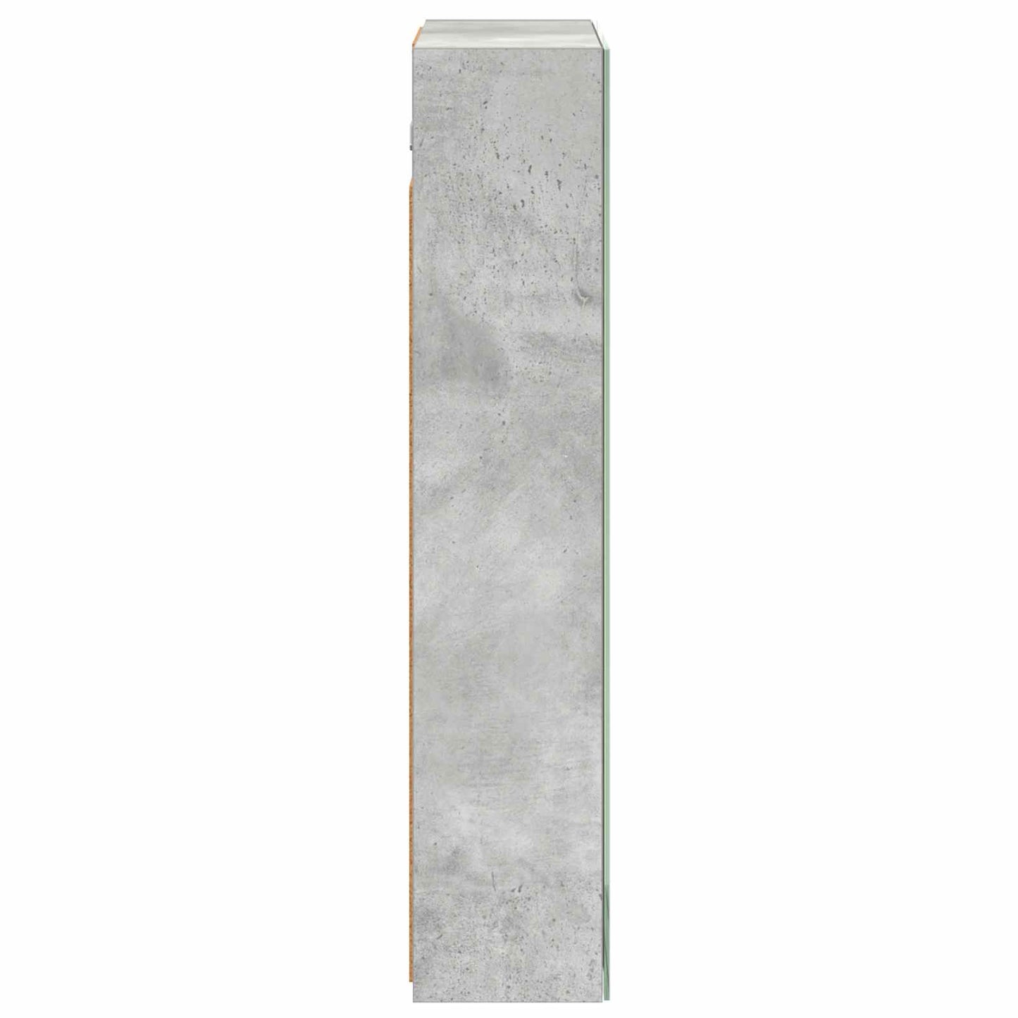 Fürdőszobai tükörszekrény Beton Szürke 50 x 14,5 x 70 cm