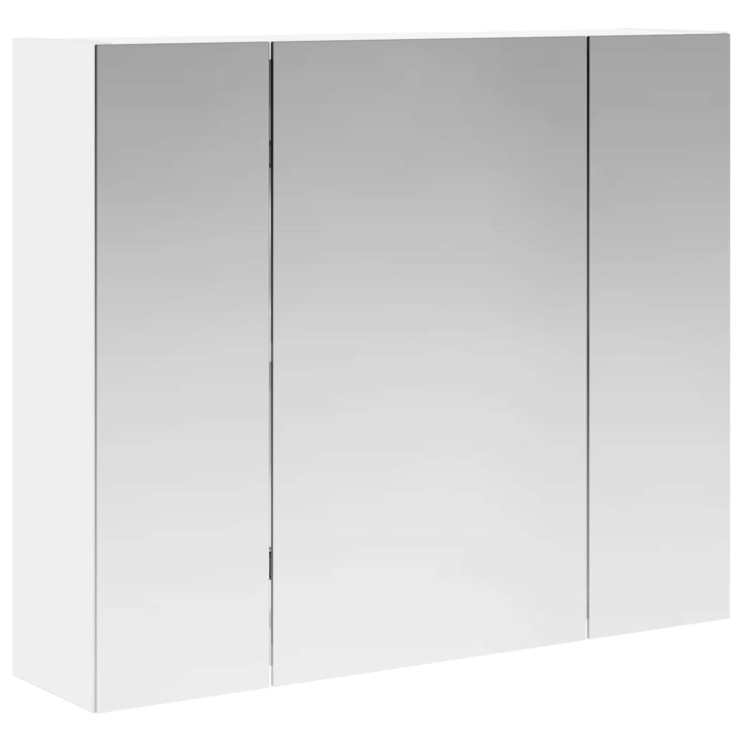 Fürdőszobai tükörszekrény Fehér 60 x 14,5 x 50 cm Szerelt fa
