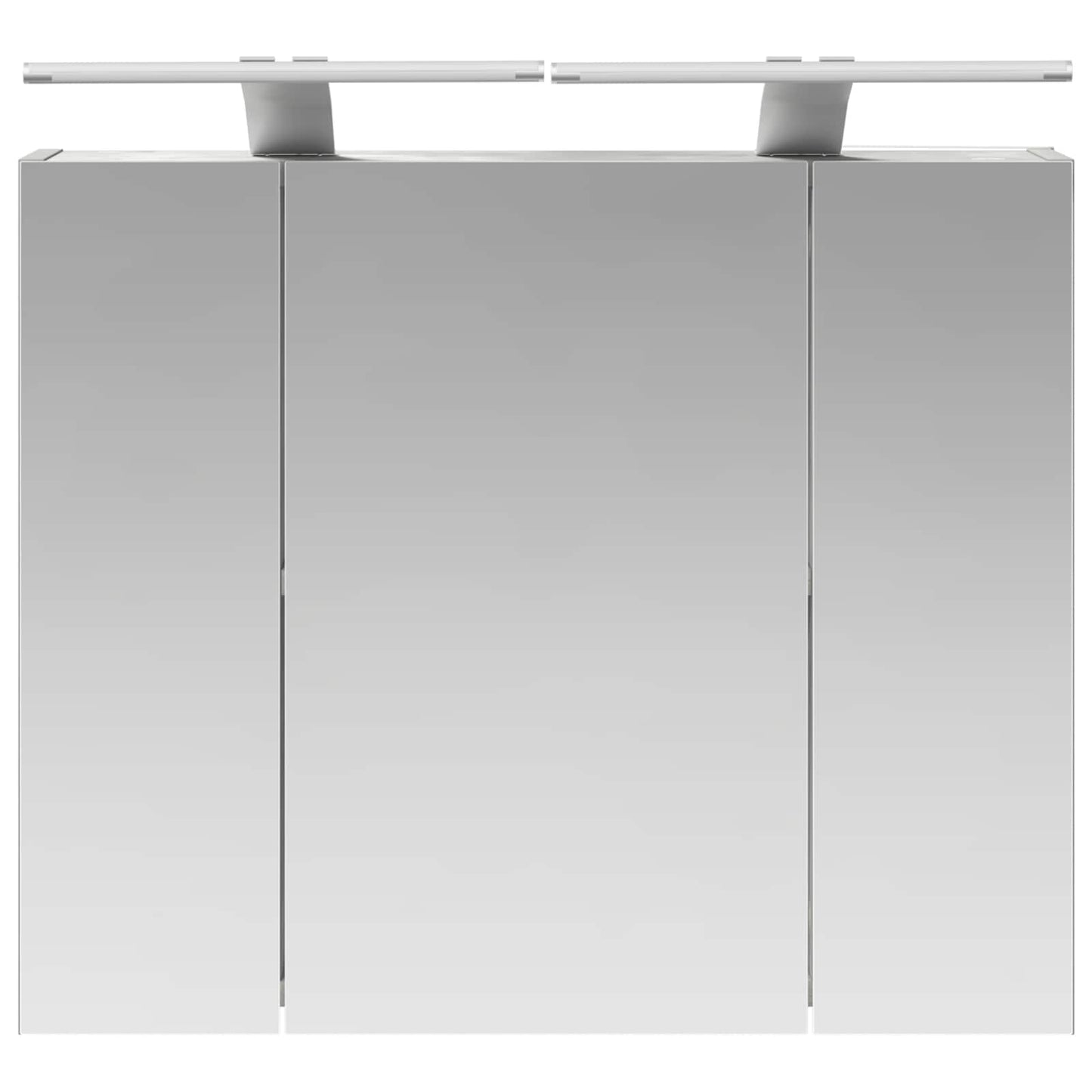Fürdőszobai tükörszekrény Beton Szürke 60 x 14,5 x 50 cm