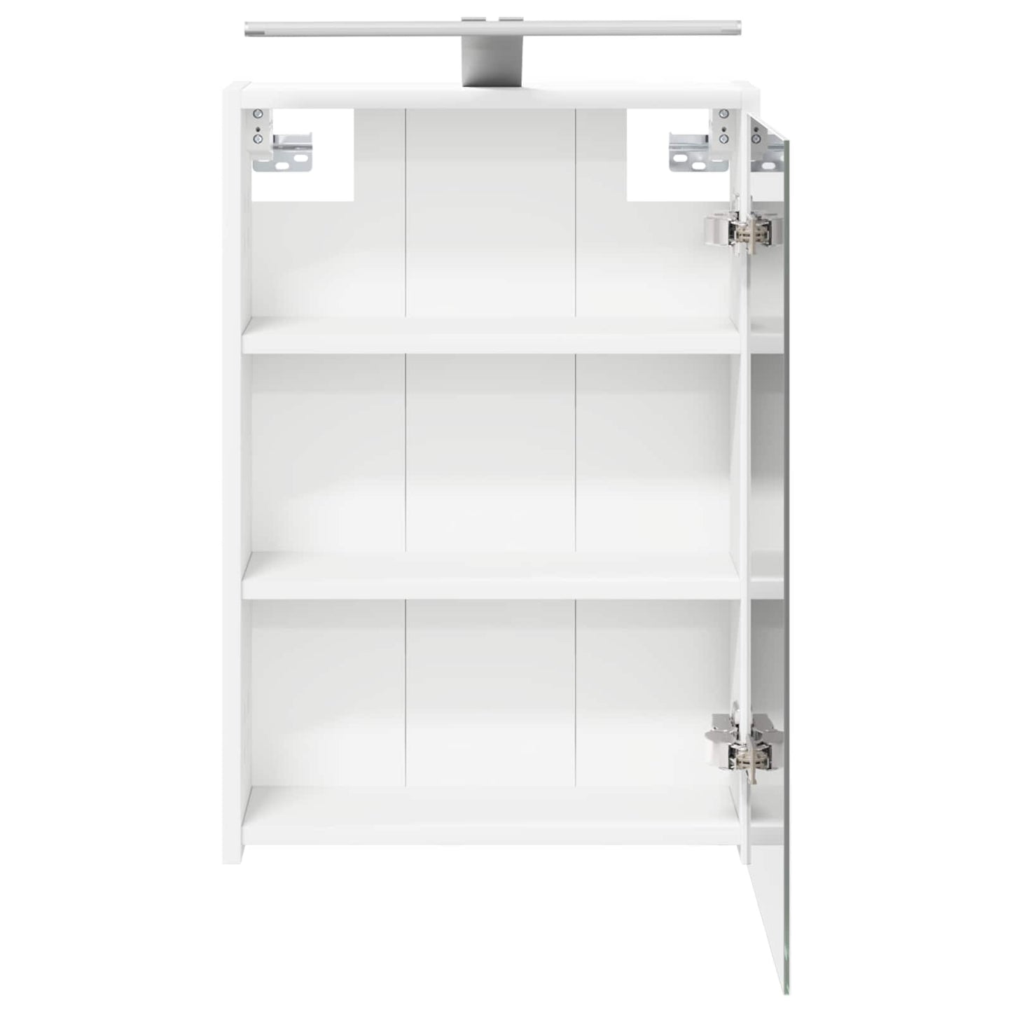 Fürdőszobai tükörszekrény Fehér 43 x 16 x 62.5 cm Szerelt fa