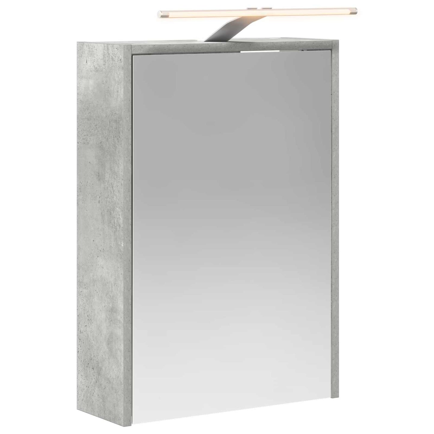Fürdőszobai tükörszekrény Beton Szürke 43 x 16 x 62.5 cm