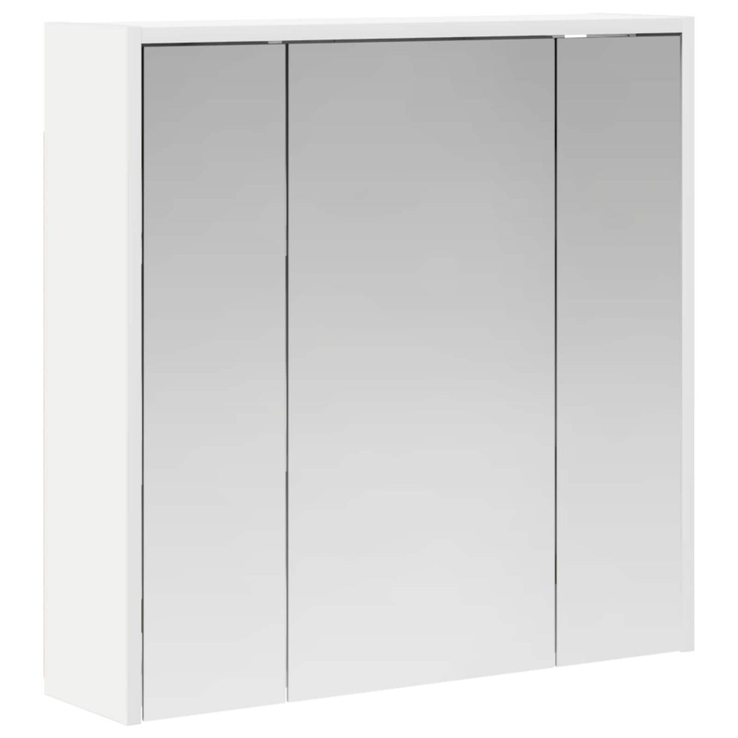 Fürdőszobai tükörszekrény Fehér 63,5 x 16 x 62,5 cm Szerelt fa