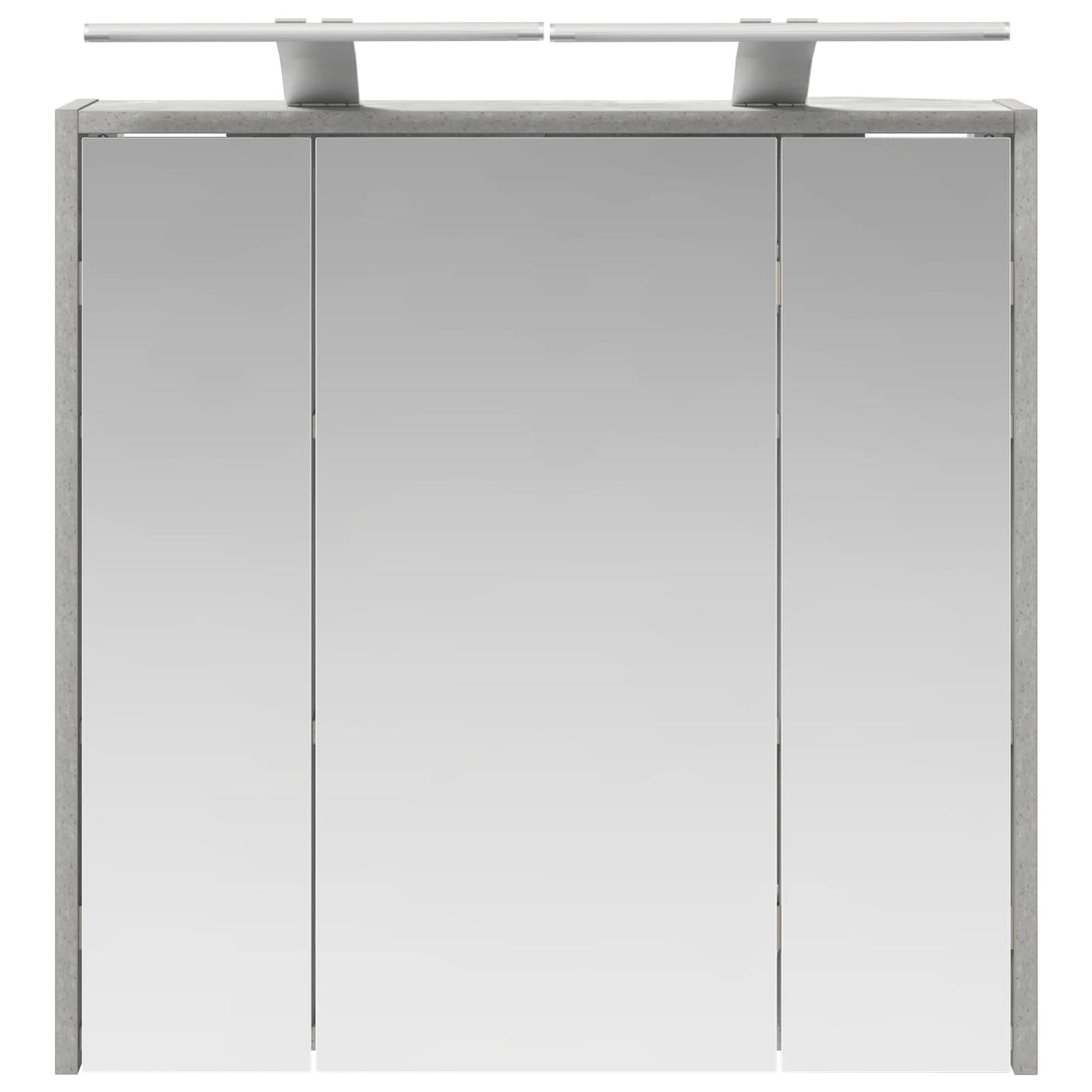 Fürdőszobai tükörszekrény Beton Szürke 63,5 x 16 x 62,5 cm
