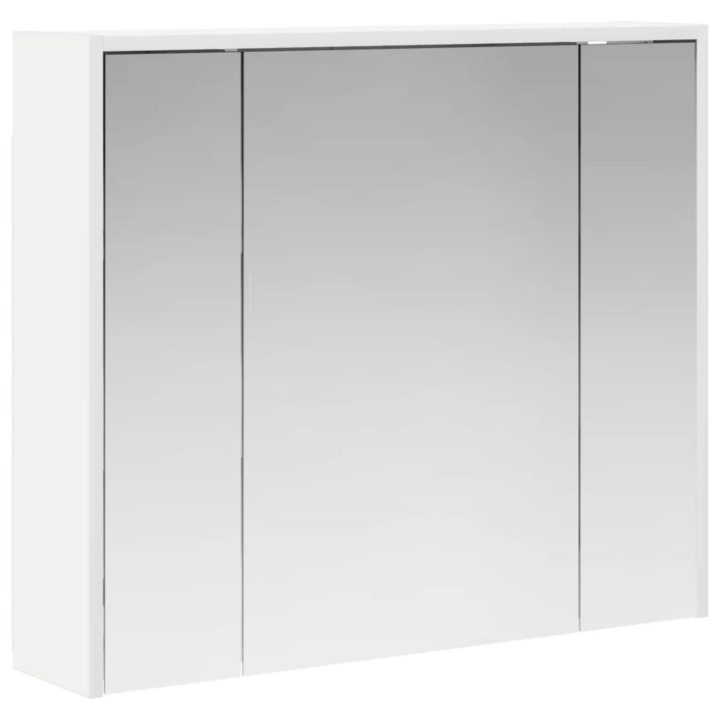 Fürdőszobai tükörszekrény Fehér 73,5 x 16 x 62,5 cm Szerelt fa