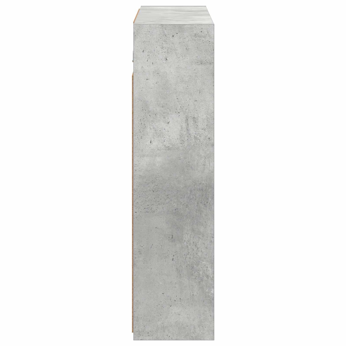 Fürdőszobai tükörszekrény Beton Szürke 73,5 x 16 x 62,5 cm