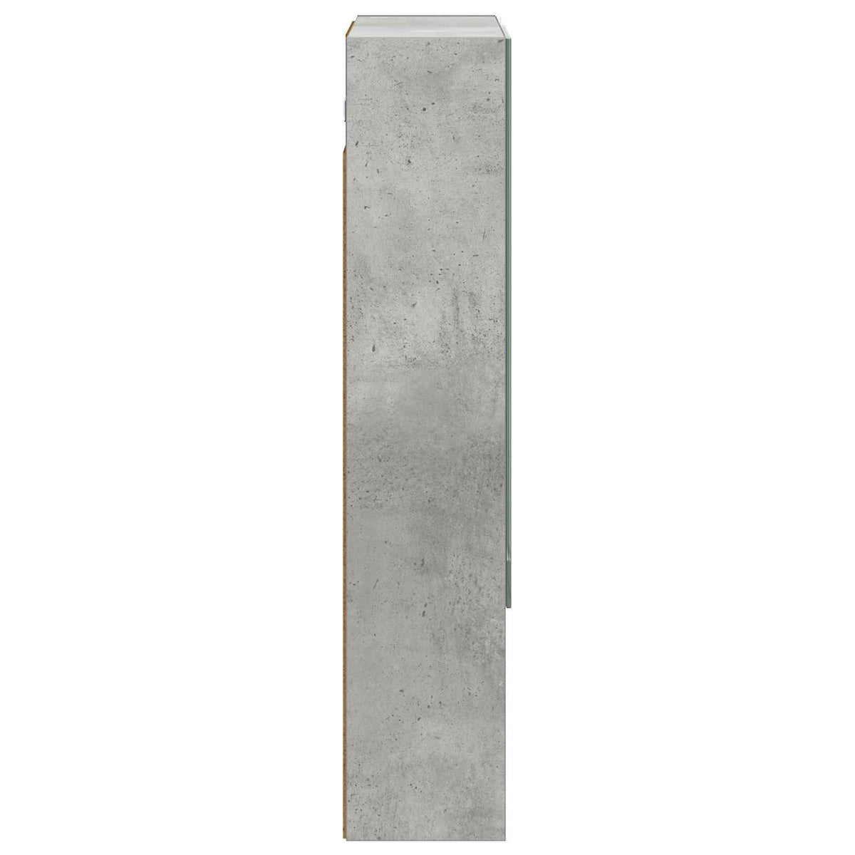 Fürdőszobai tükörszekrény Beton Szürke 50 x 14,5 x 70 cm