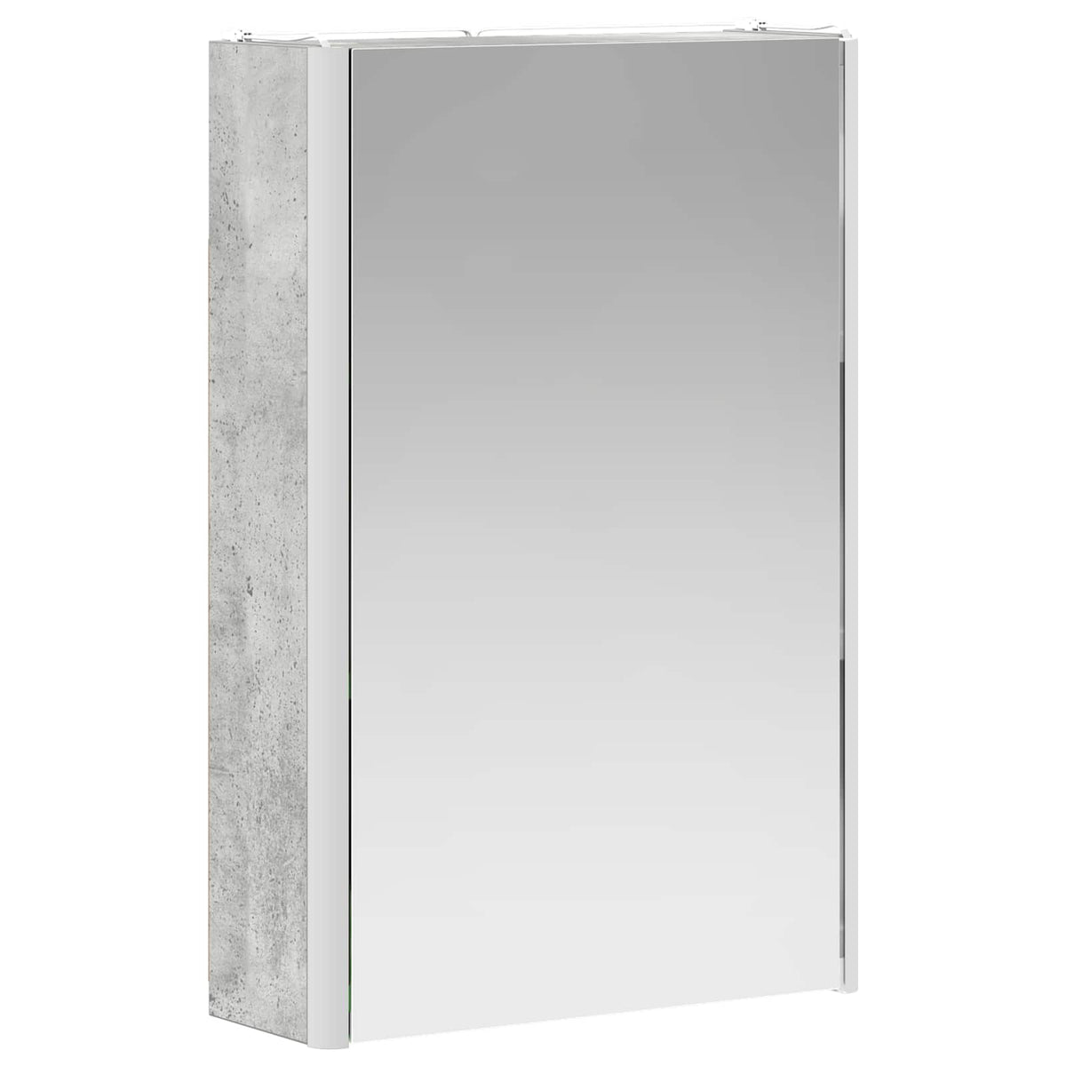 Fürdőszobai tükörszekrény Beton Szürke 33 x 11,5 x 50 cm