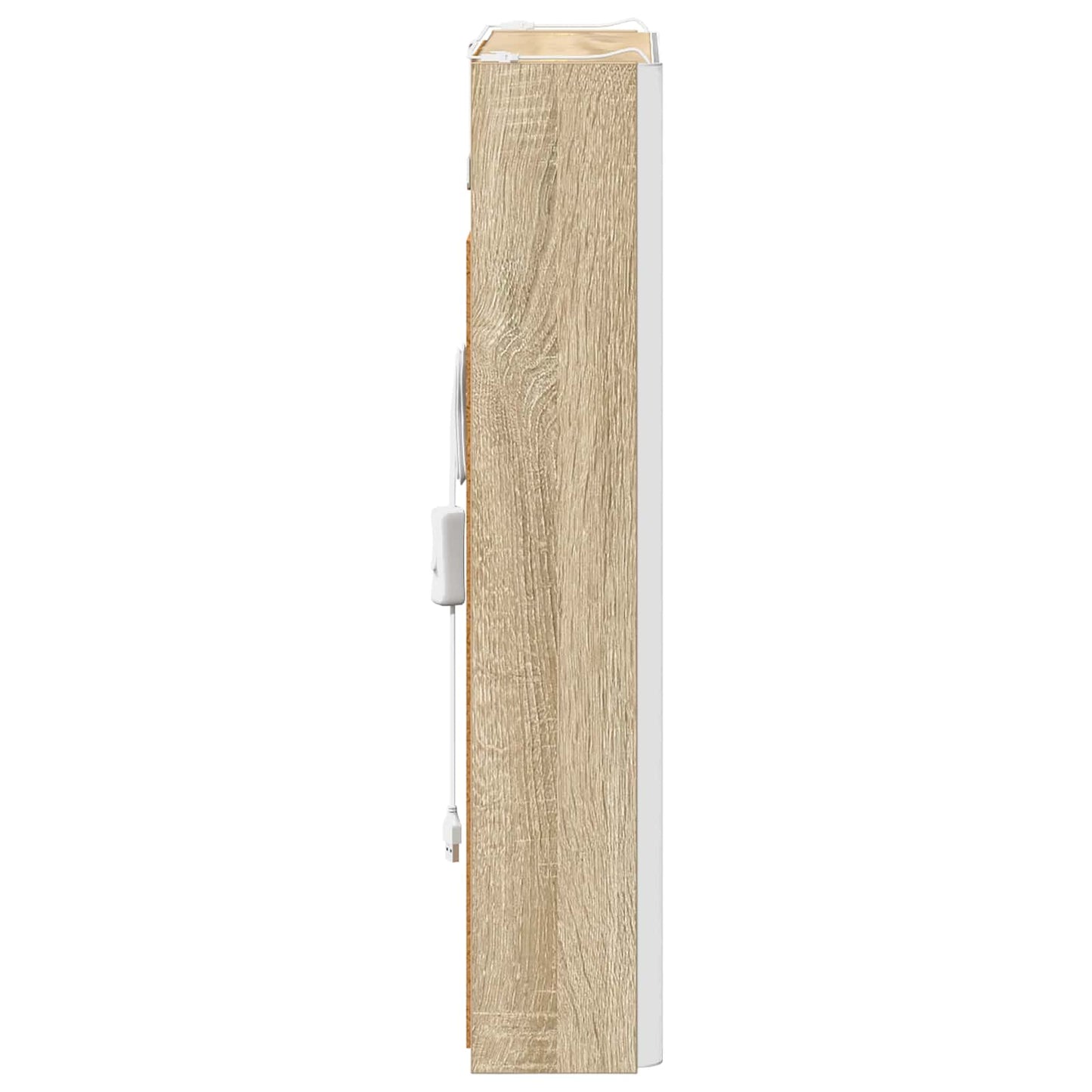 Fürdőszobai tükörszekrény Sonoma tölgy 43 x 11,5 x 60,5 cm
