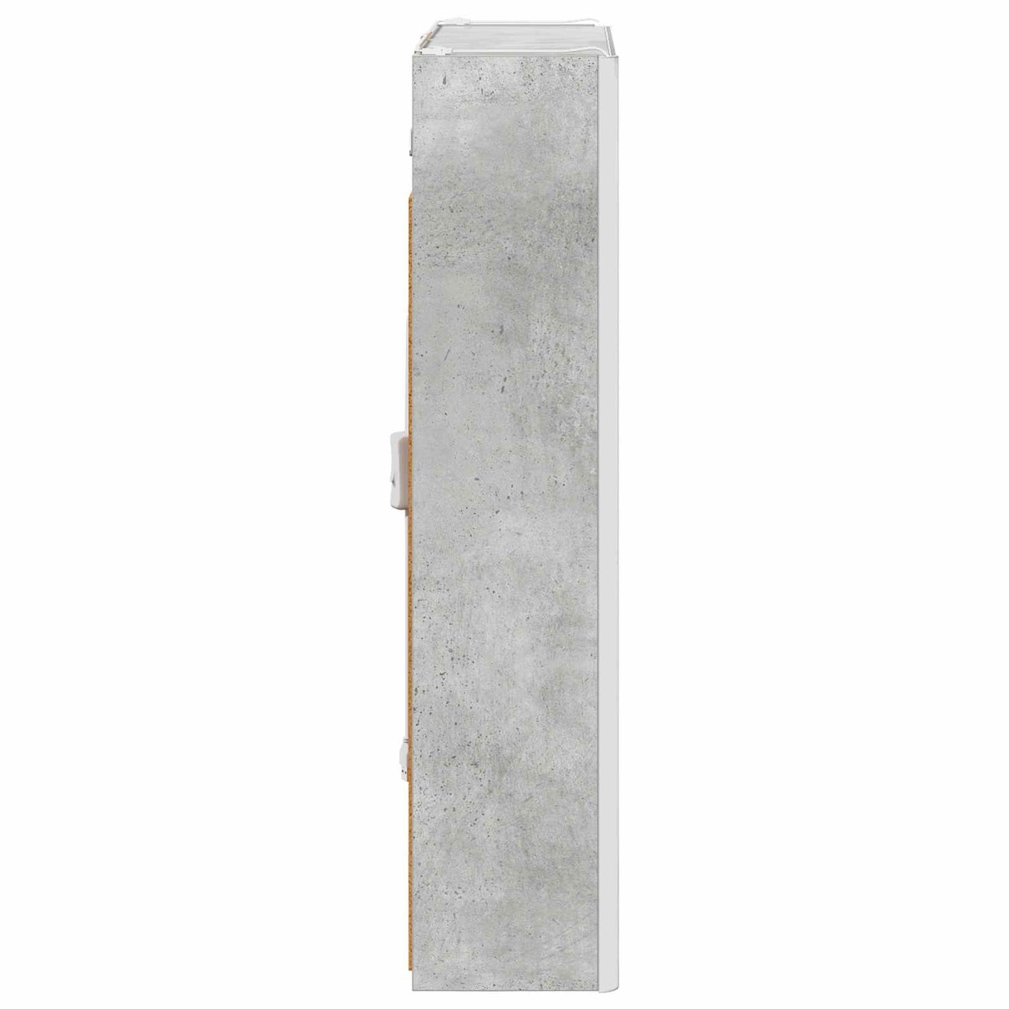Fürdőszobai tükörszekrény Beton Szürke 53,5 x 15,5 x 70 cm