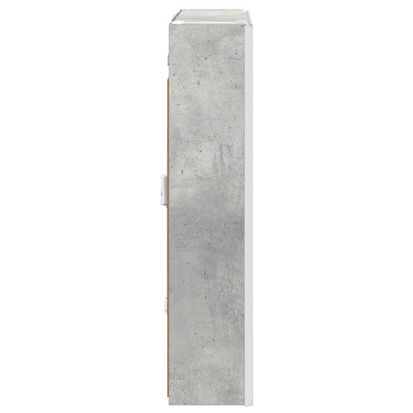 Fürdőszobai tükörszekrény Beton Szürke 63,5 x 15,5 x 70 cm