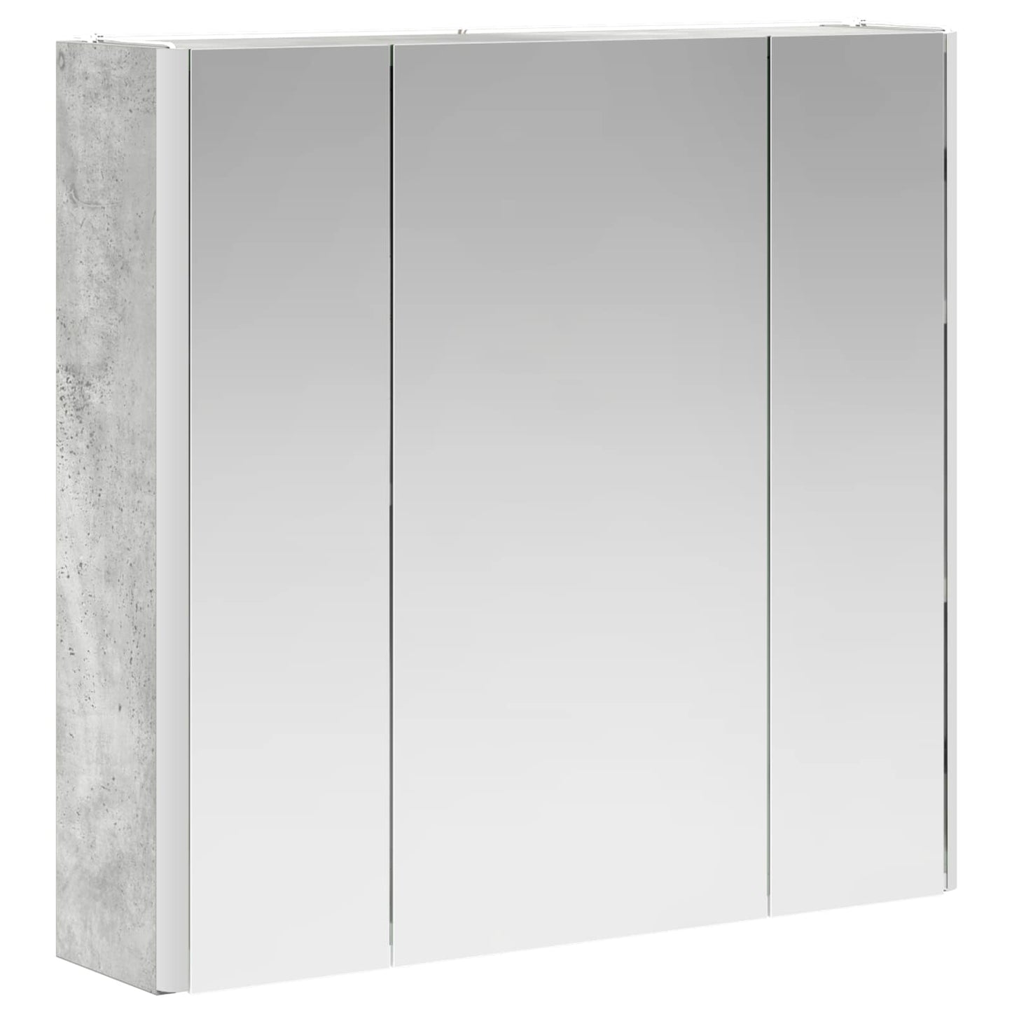 Fürdőszobai tükörszekrény Beton Szürke 63,5 x 15,5 x 60,5 cm
