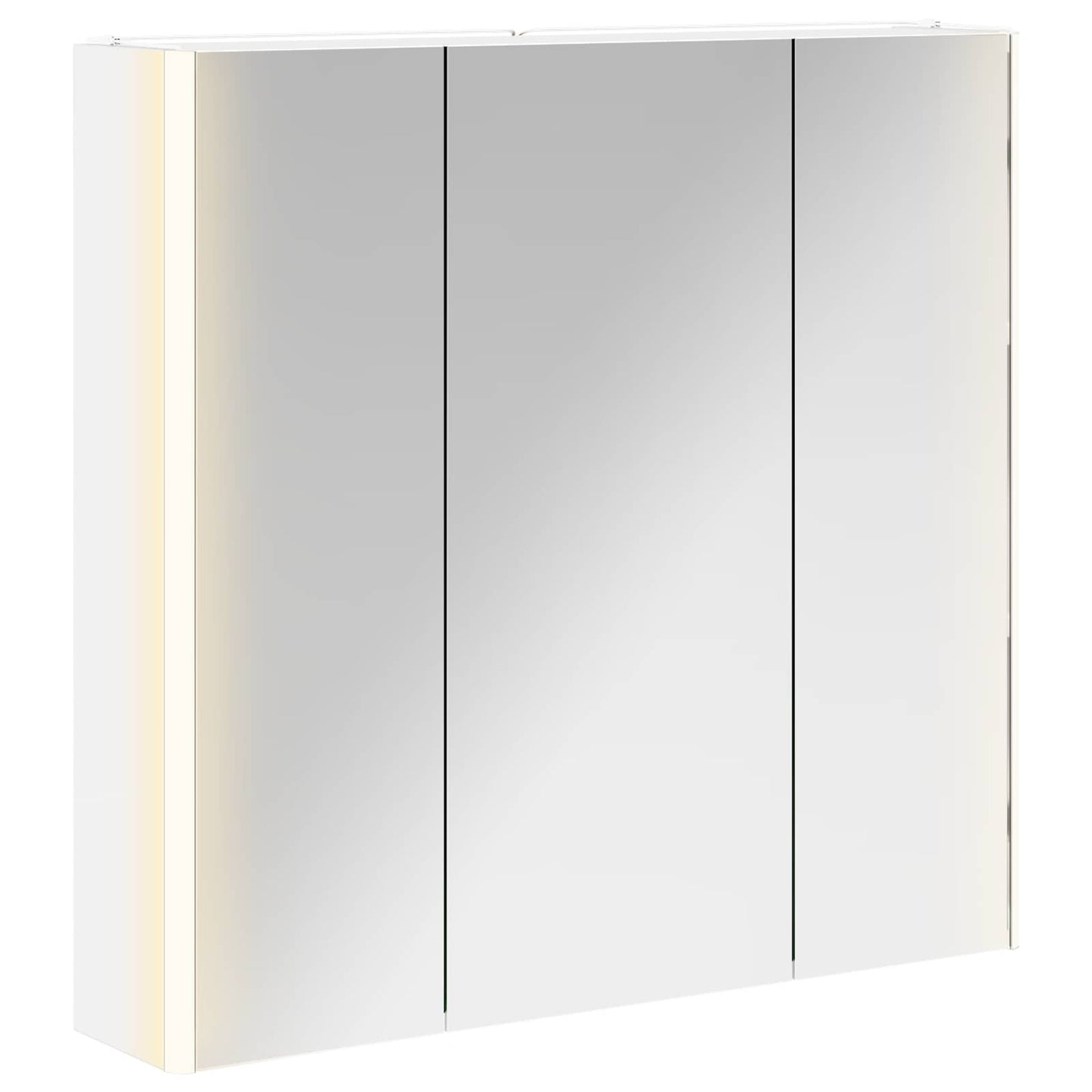 Fürdőszobai tükörszekrény Fehér 73.5 x 15.5 x 70 cm Szerelt fa