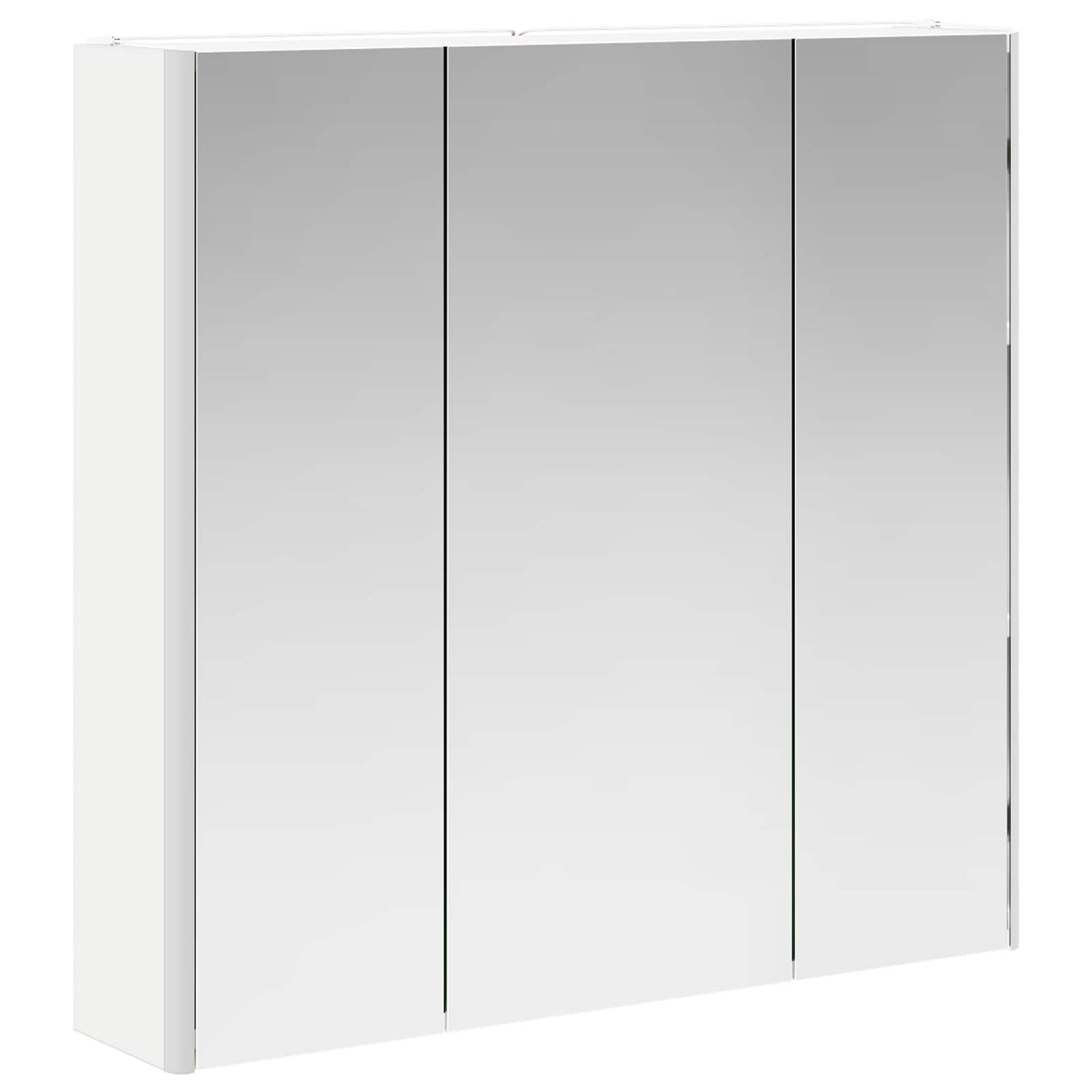 Fürdőszobai tükörszekrény Fehér 73.5 x 15.5 x 70 cm Szerelt fa