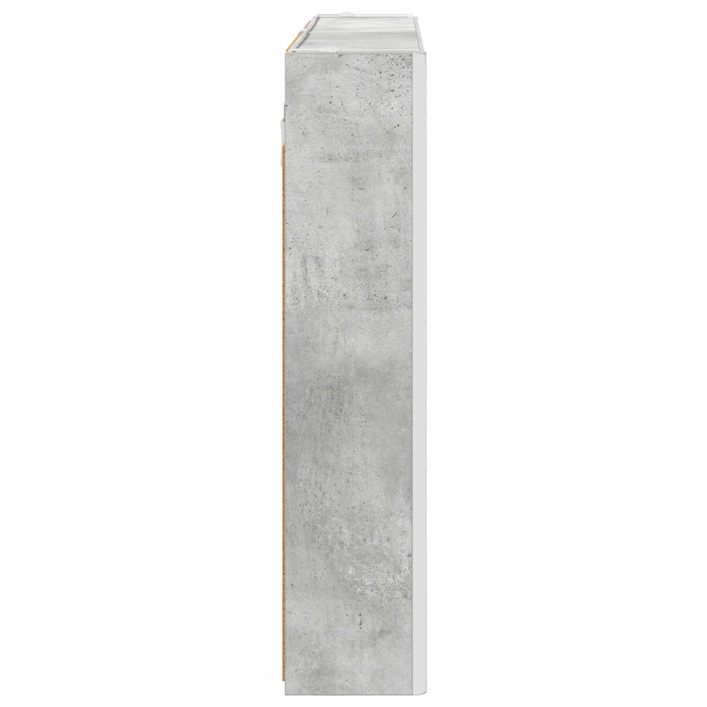 Fürdőszobai tükörszekrény Beton Szürke 103,5 x 15,5 x 70 cm