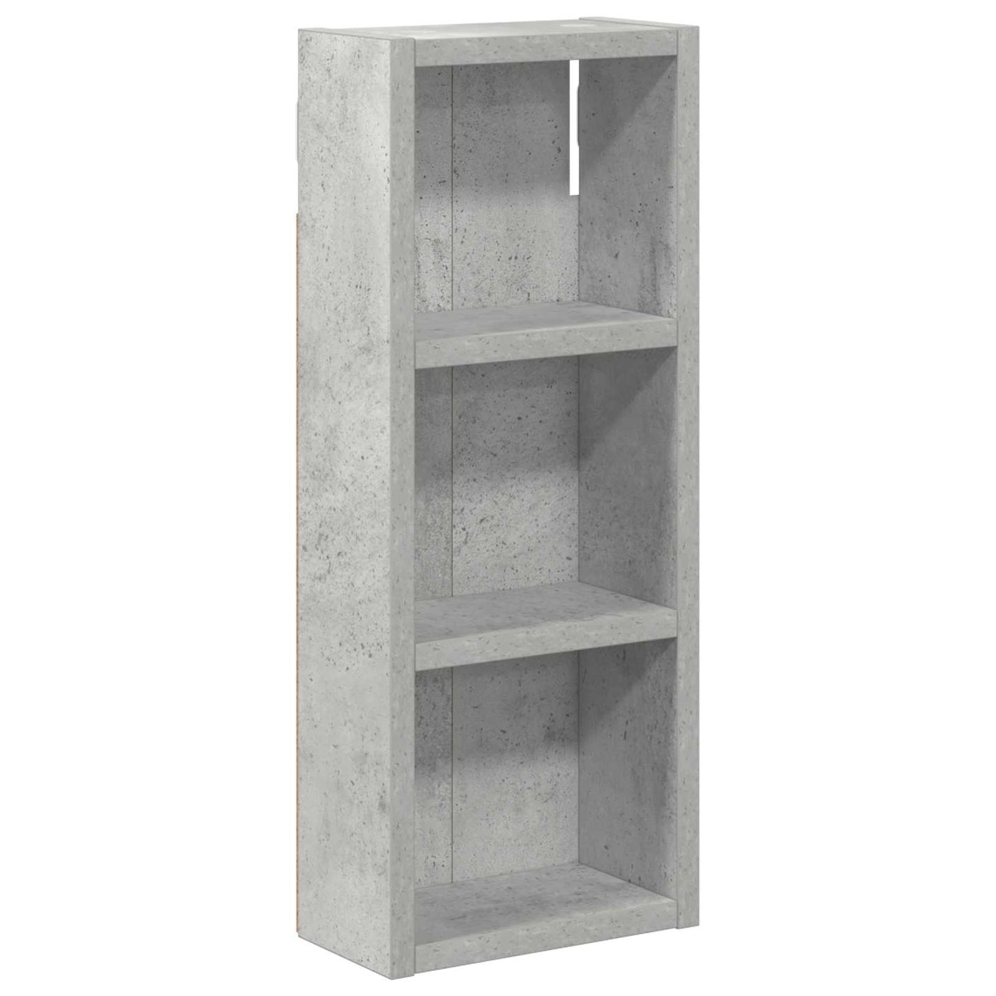 Fürdőszobai faliszekrény polcokkal Beton Szürke 20 x 10 x 50 cm