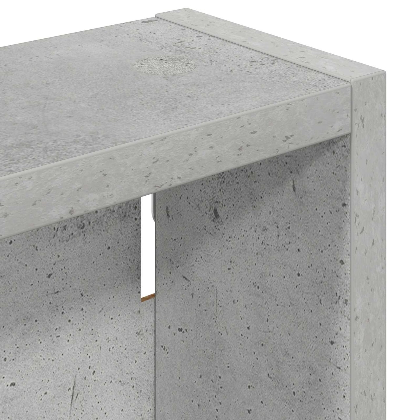 Fürdőszobai faliszekrény Beton Szürke 20 x 10 x 60,5 cm