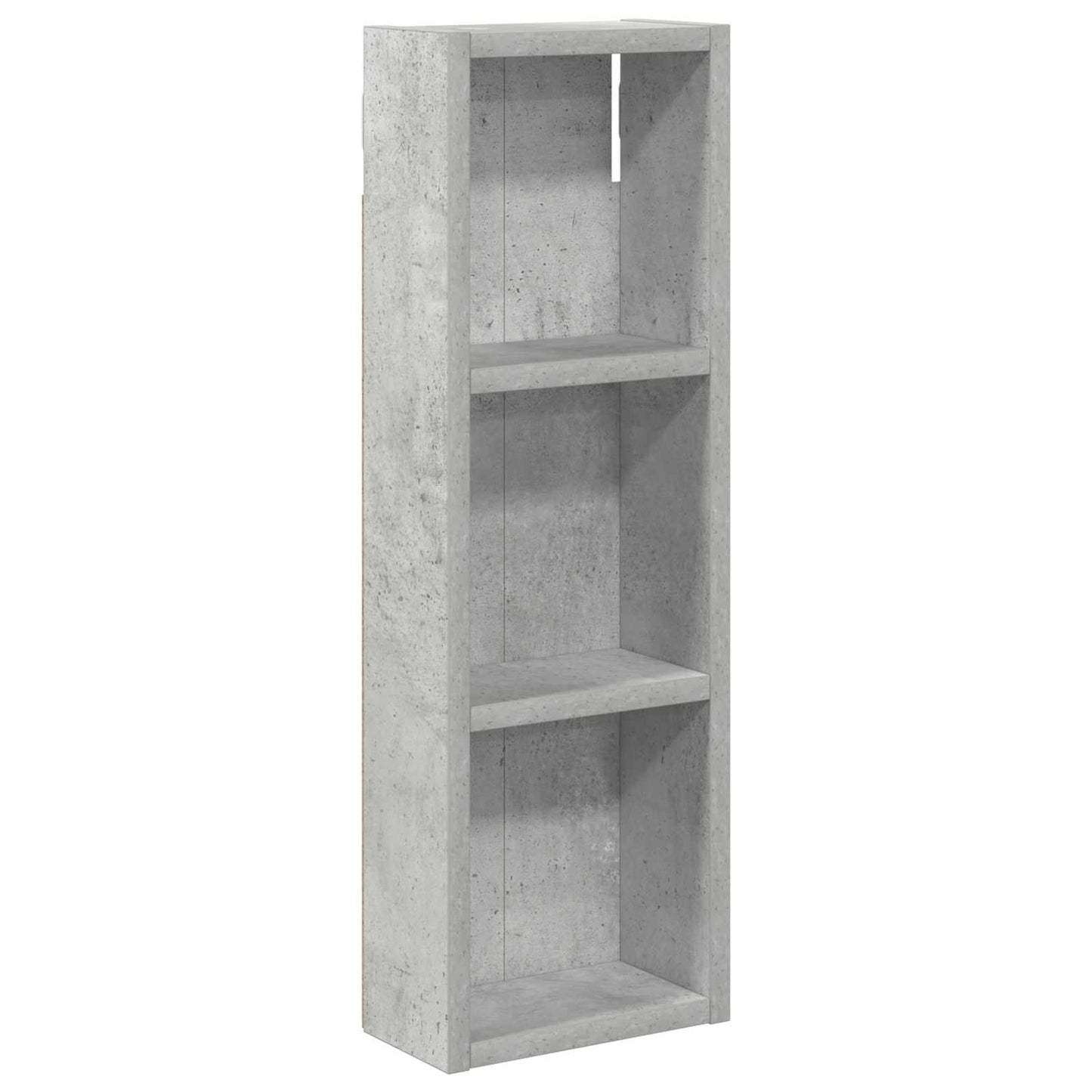 Fürdőszobai faliszekrény Beton Szürke 20 x 10 x 60,5 cm