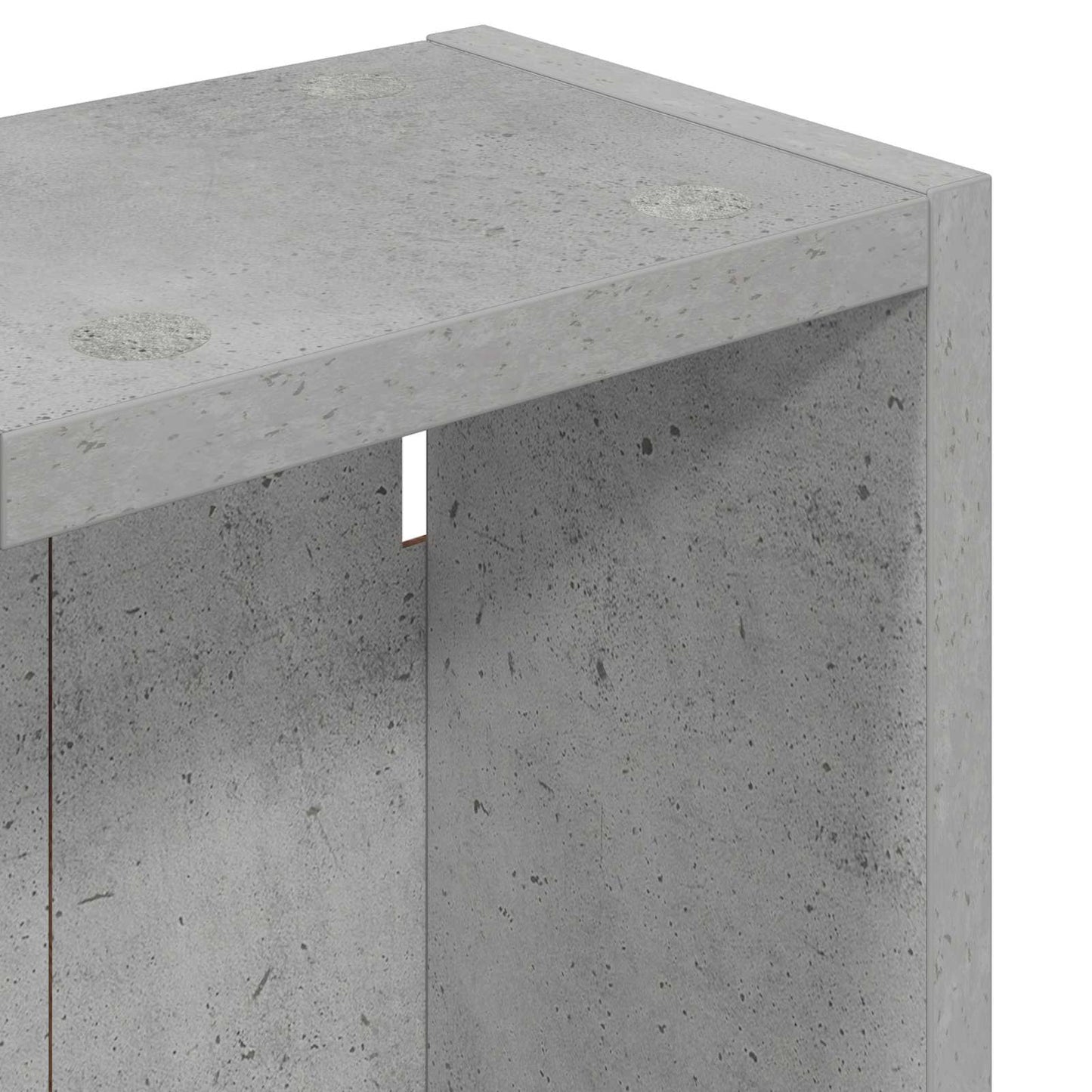 Fürdőszobai faliszekrény polcokkal Beton Szürke 20 x 14 x 70 cm