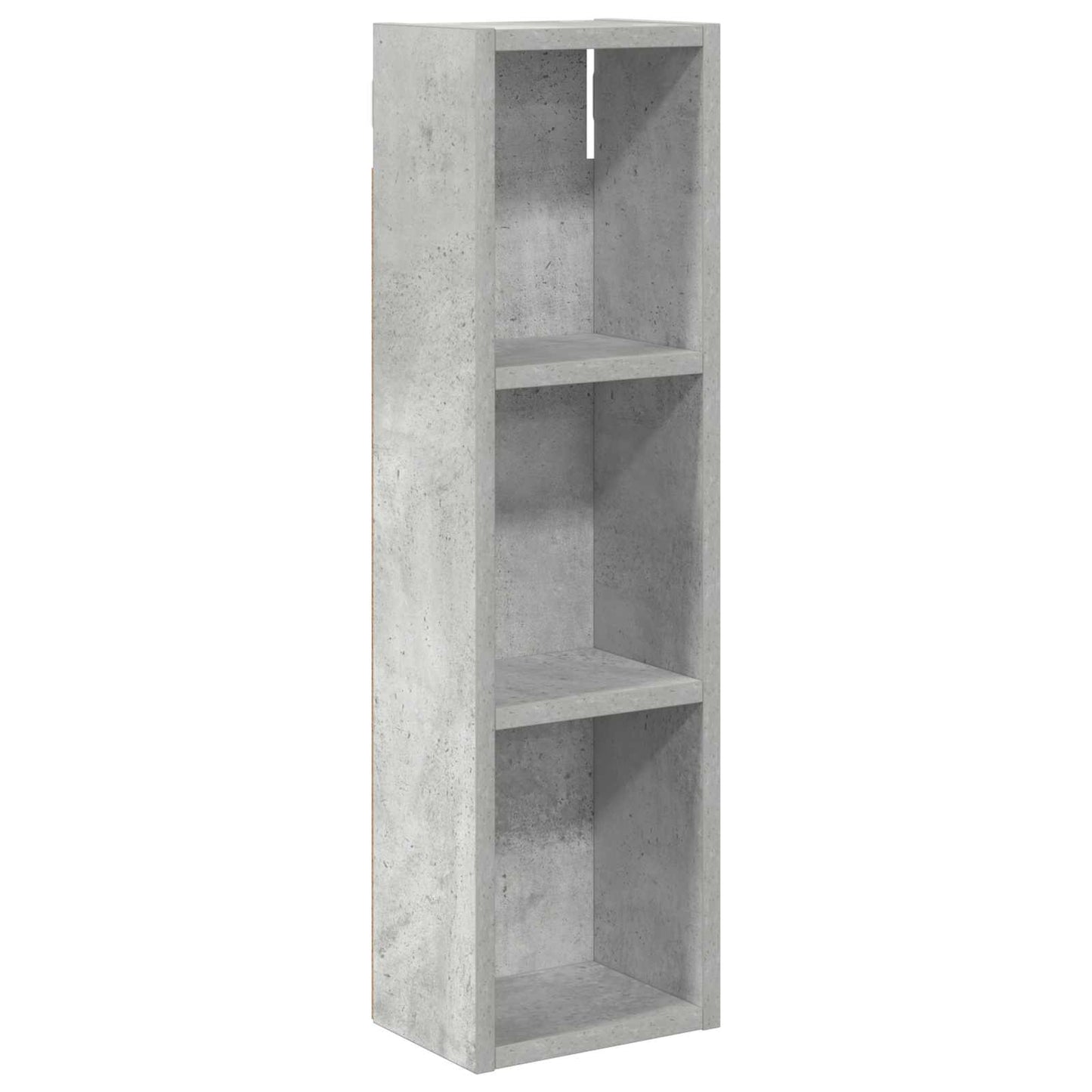 Fürdőszobai faliszekrény polcokkal Beton Szürke 20 x 14 x 70 cm