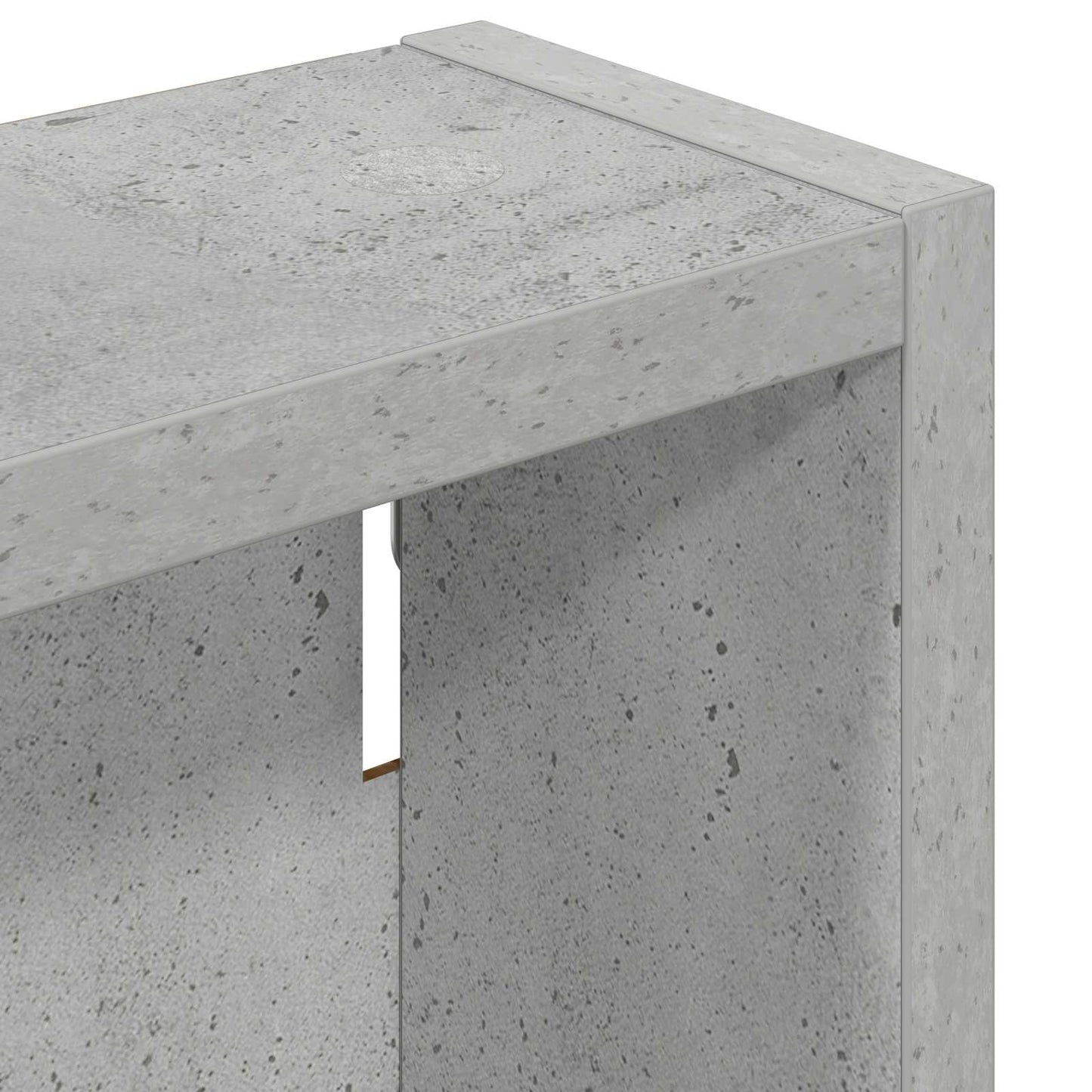 Fürdőszobai faliszekrény polcokkal Beton Szürke 30 x 10 x 50 cm