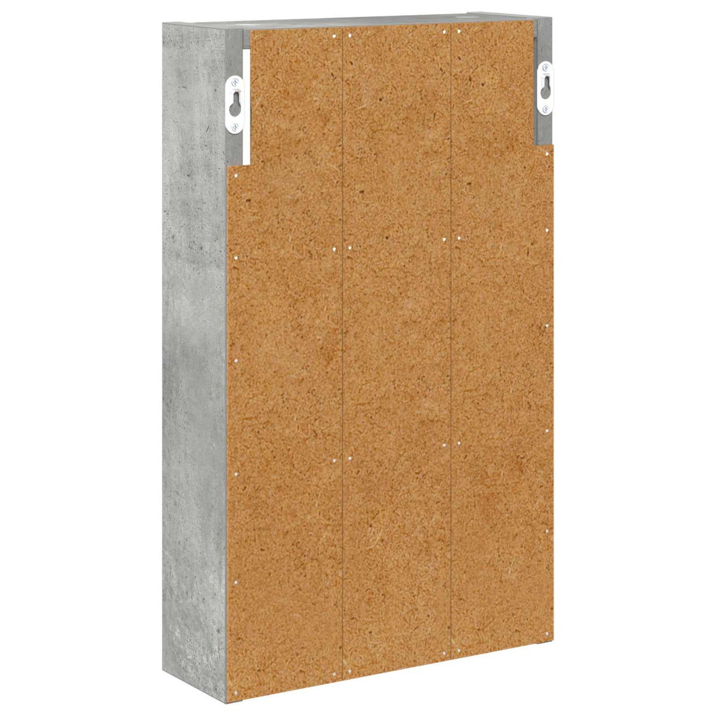 Fürdőszobai faliszekrény polcokkal Beton Szürke 30 x 10 x 50 cm