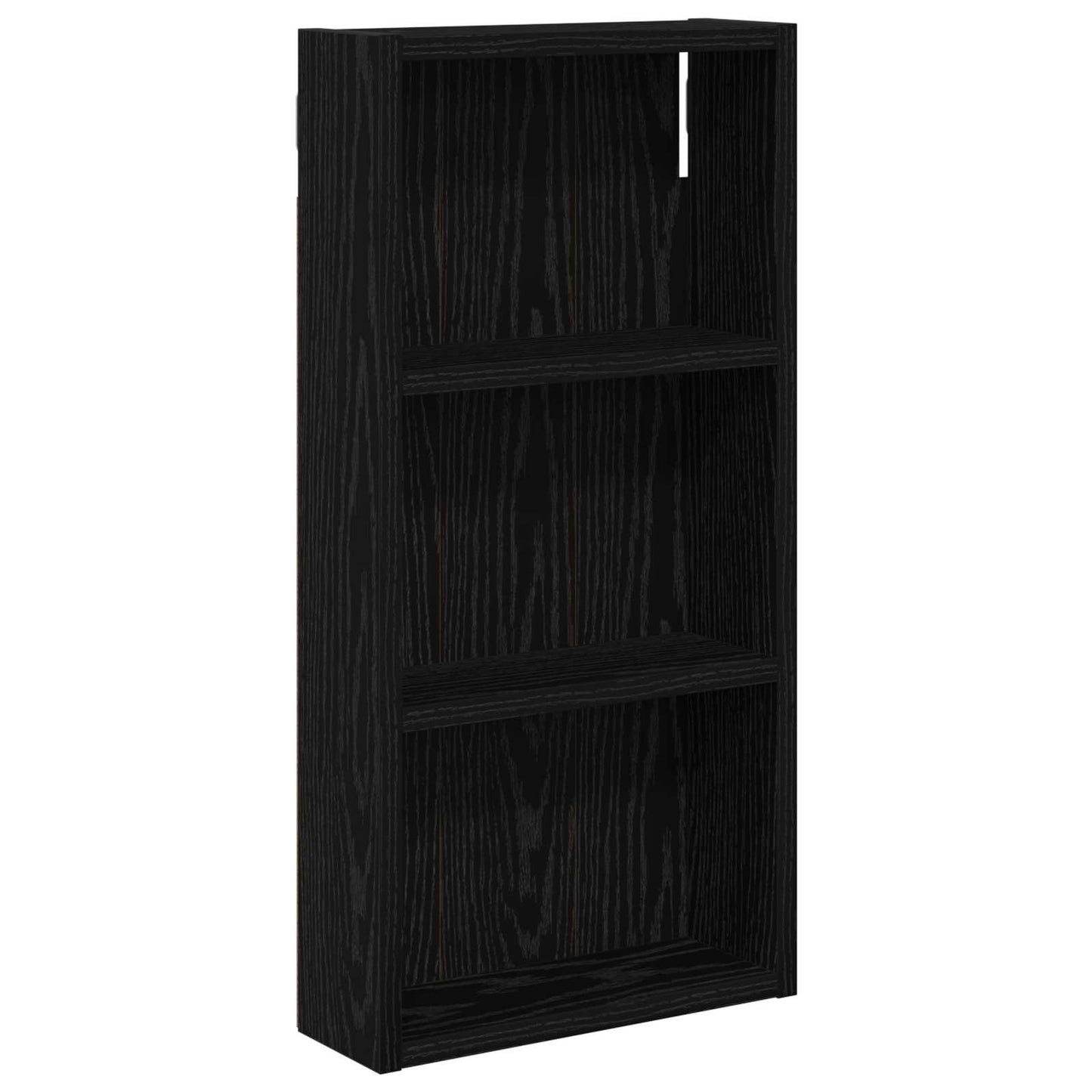 Fürdőszobai faliszekrény Fekete Tölgy 30 x 10 x 60,5 cm