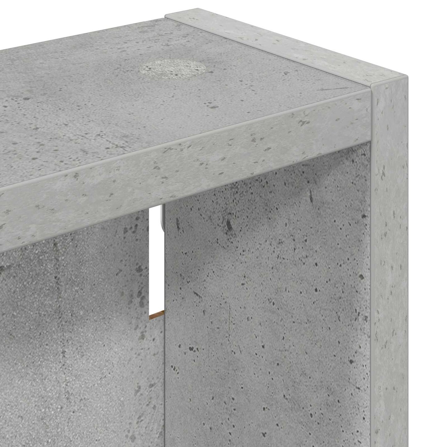 Fürdőszobai faliszekrény Beton Szürke 30 x 10 x 60,5 cm