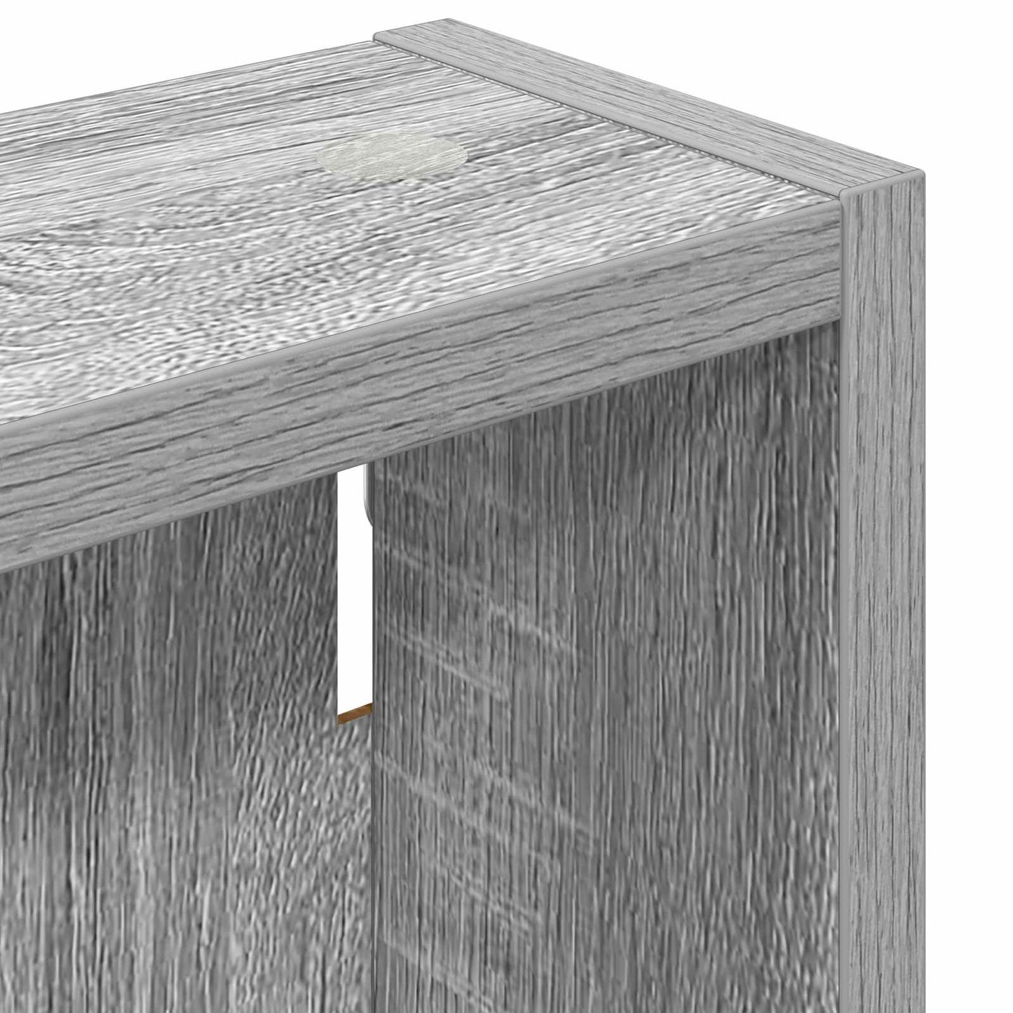 Fürdőszobai faliszekrény Szürke Sonoma 30 x 10 x 60,5 cm
