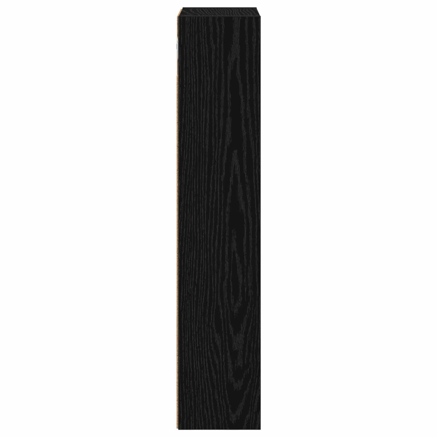 Fürdőszobai faliszekrény polcokkal Fekete Tölgy 30 x 14 x 70 cm