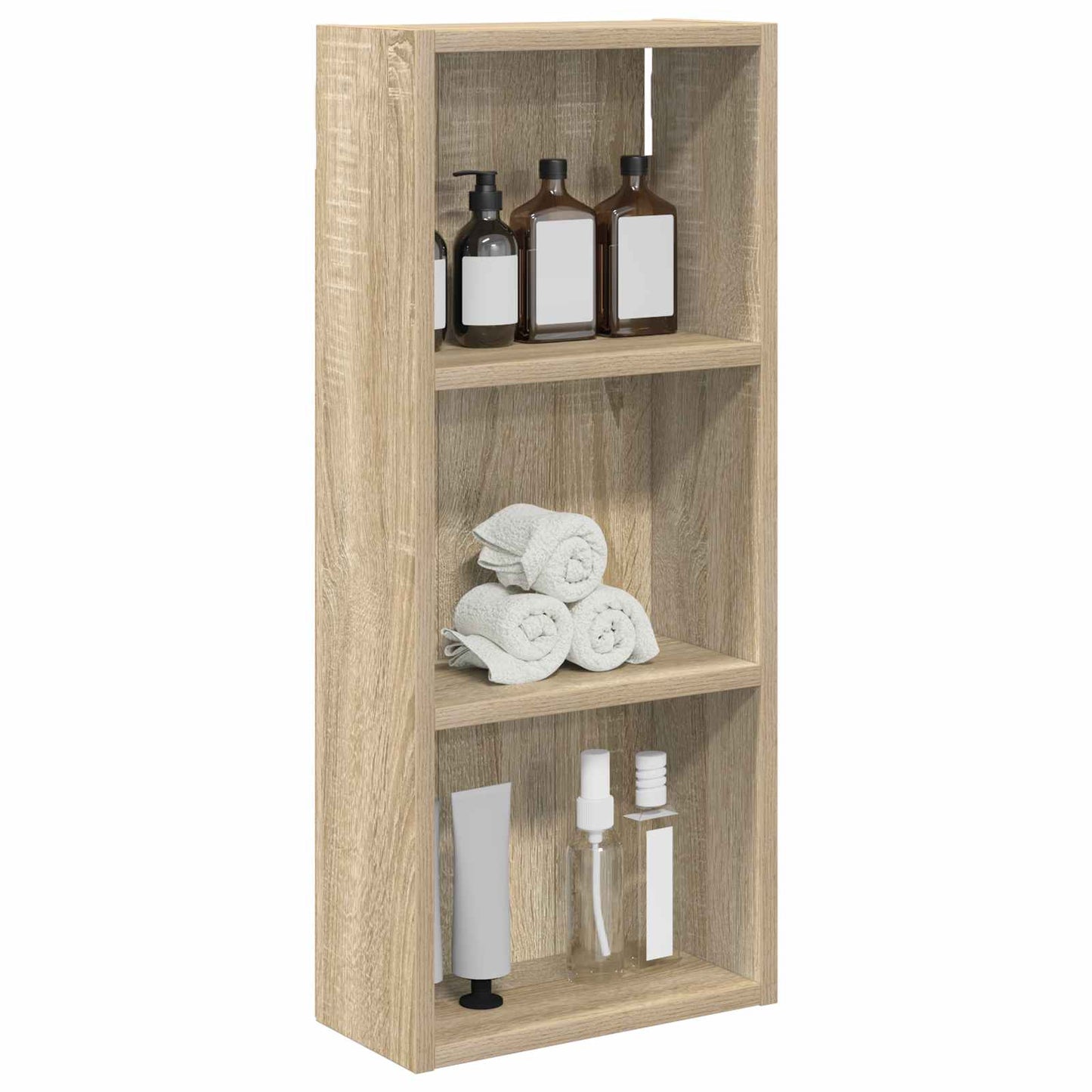 Fürdőszobai faliszekrény polcokkal Sonoma tölgy 30 x 14 x 70 cm