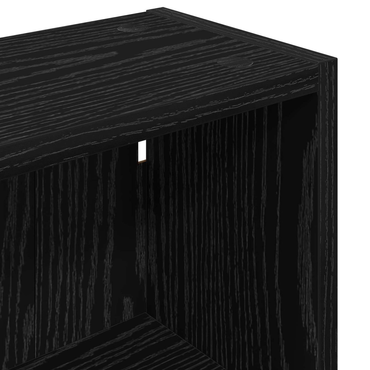 Fürdőszobai faliszekrény Fekete Tölgy 30 x 16 x 62,5 cm