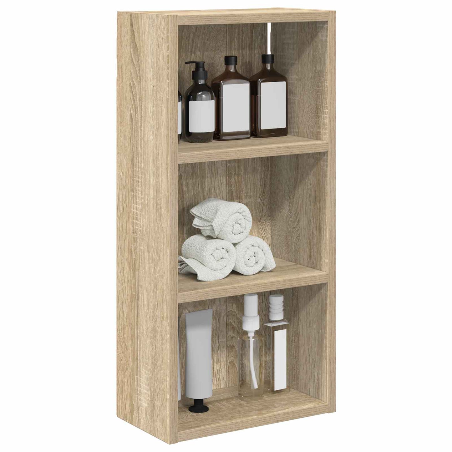 Fürdőszobai faliszekrény Sonoma tölgy 30 x 16 x 62,5 cm