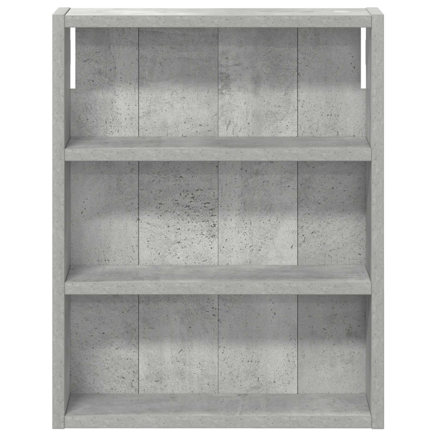Fürdőszobai faliszekrény polcokkal Beton Szürke 40 x 10 x 50 cm