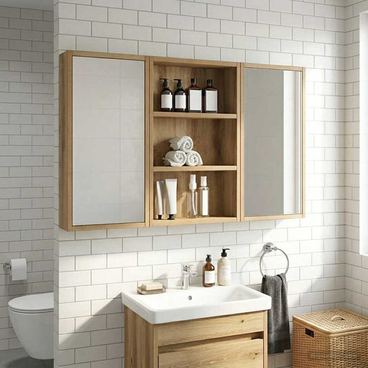 Fürdőszobai faliszekrény Művészi tölgy 40 x 10 x 60,5 cm
