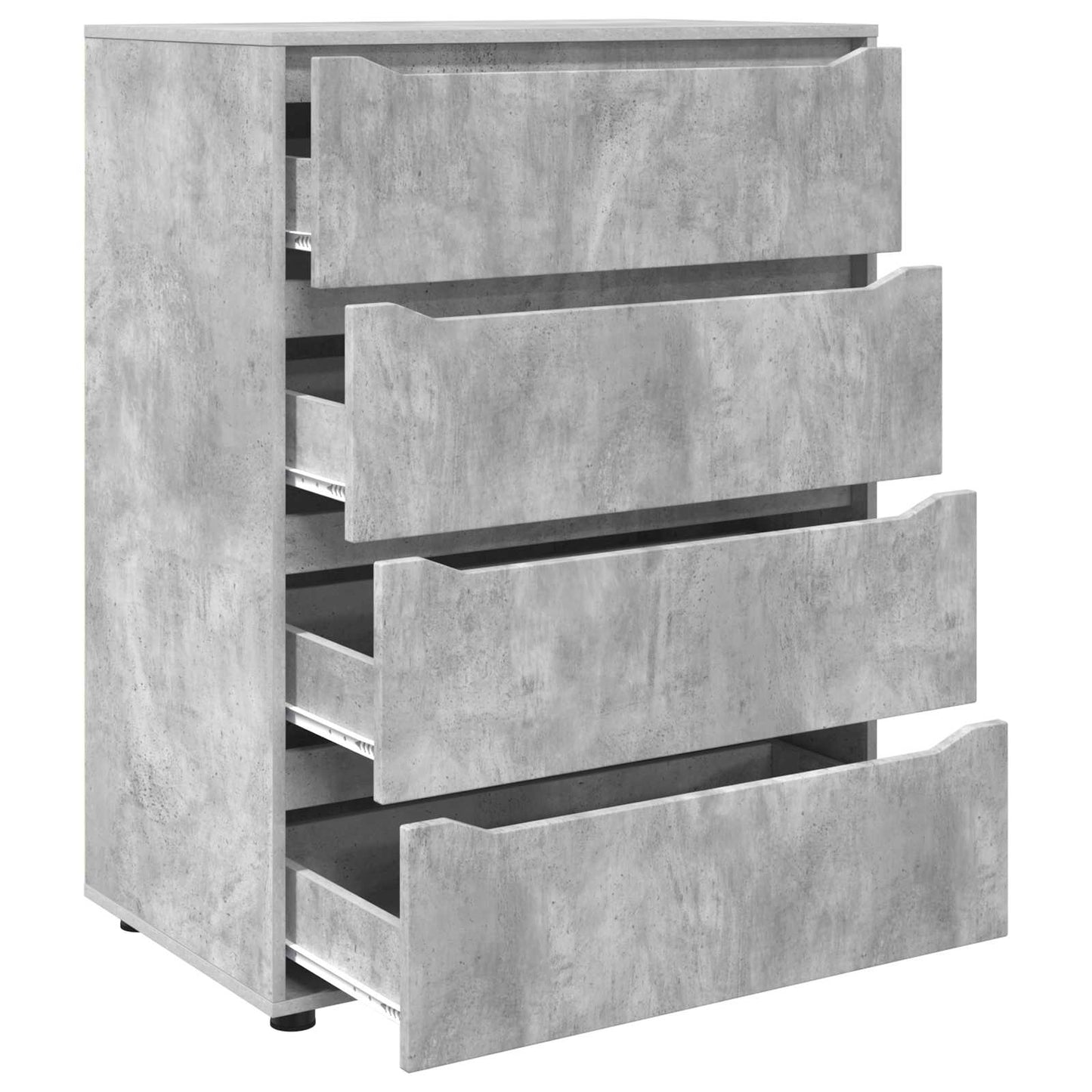 Tároló szekrények Beton Szürke 80 x 48 x 105 cm Faanyag
