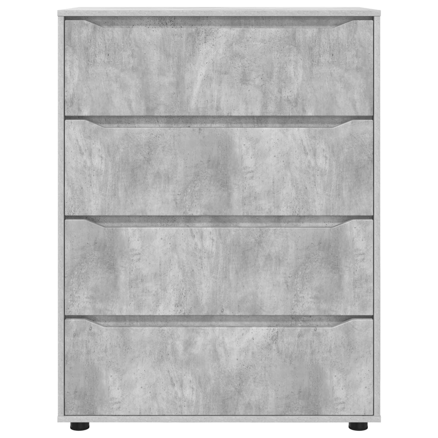 Tároló szekrények Beton Szürke 80 x 48 x 105 cm Faanyag