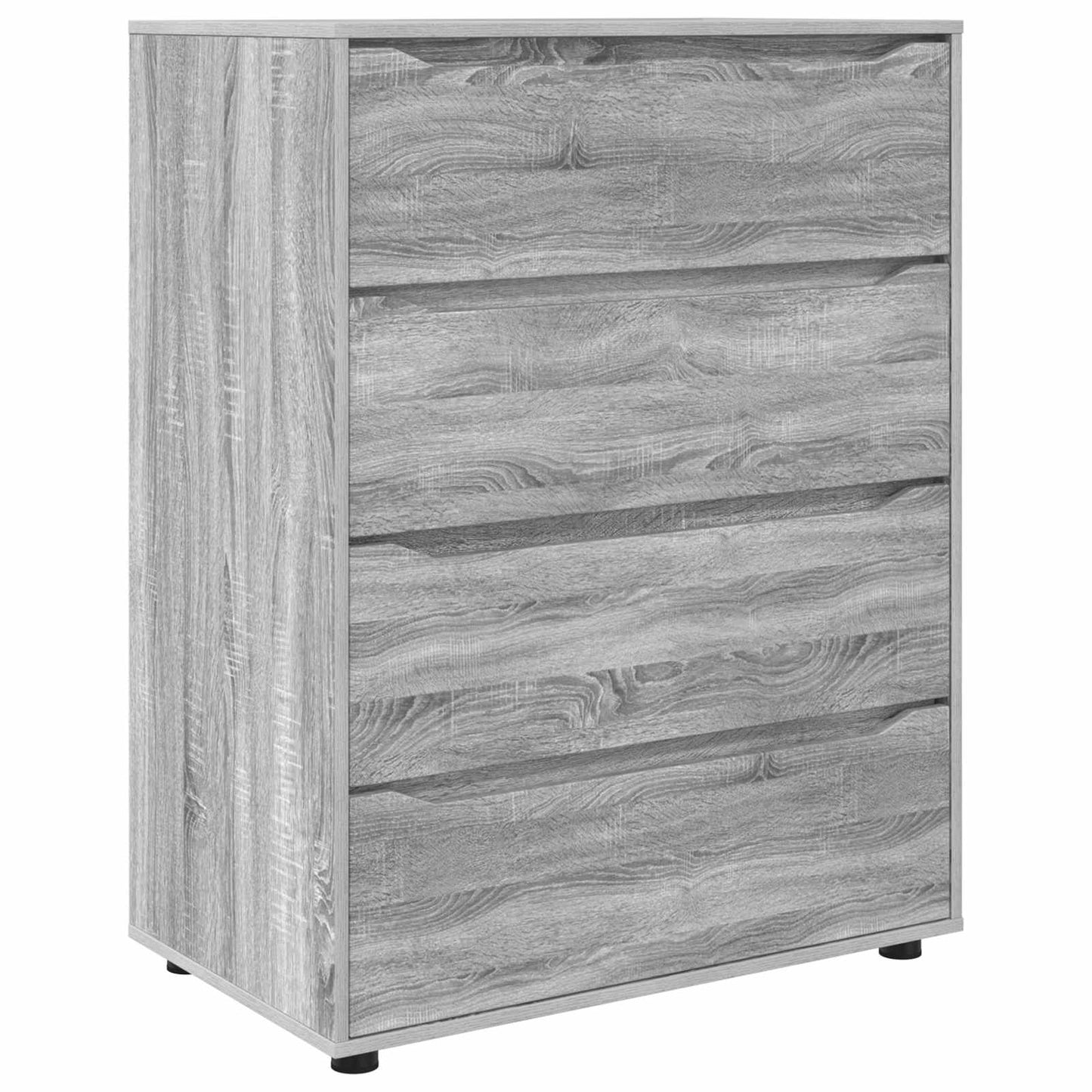 Tároló szekrények 80 x 48 x 105 cm Szerelt Fa Szürke Sonoma