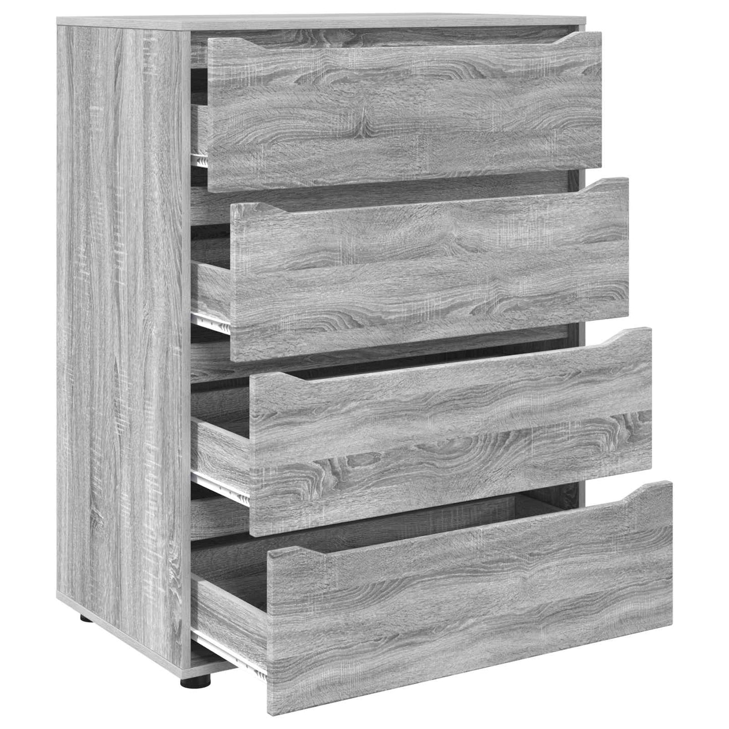 Tároló szekrények 80 x 48 x 105 cm Szerelt Fa Szürke Sonoma