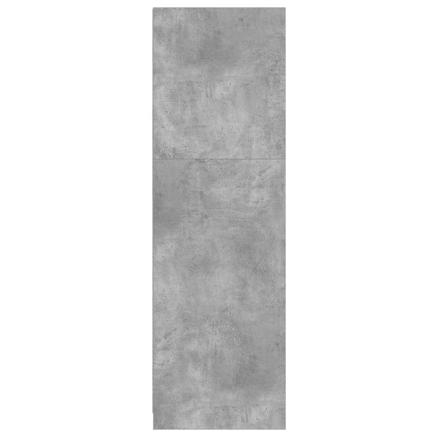 Ruhásszekrény Beton Szürke 79,5 x 49 x 156 cm Mérnöki fa