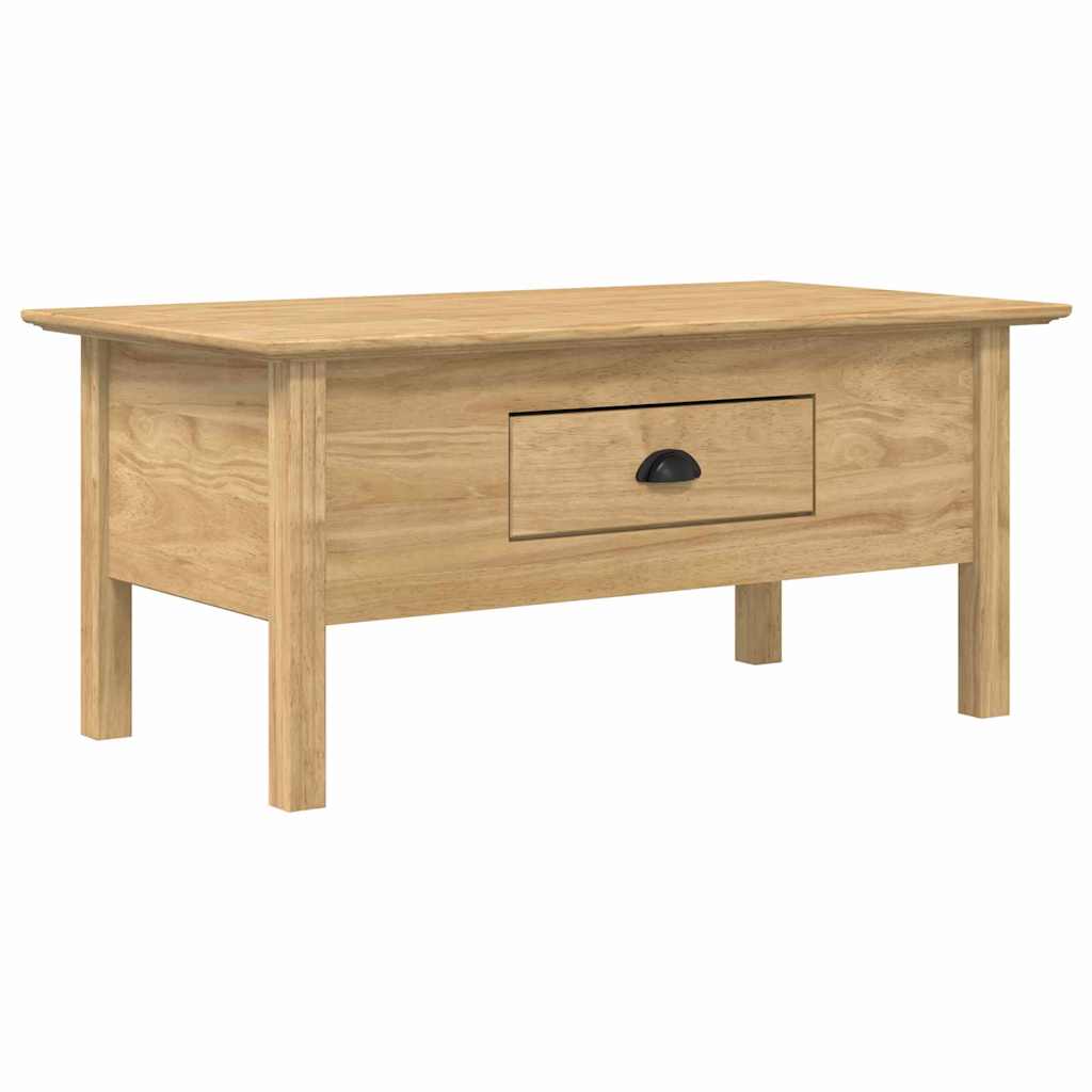 Dohányzóasztal BODO Méz barna 100 x 55 x 45,8 cm Szerelt Fa