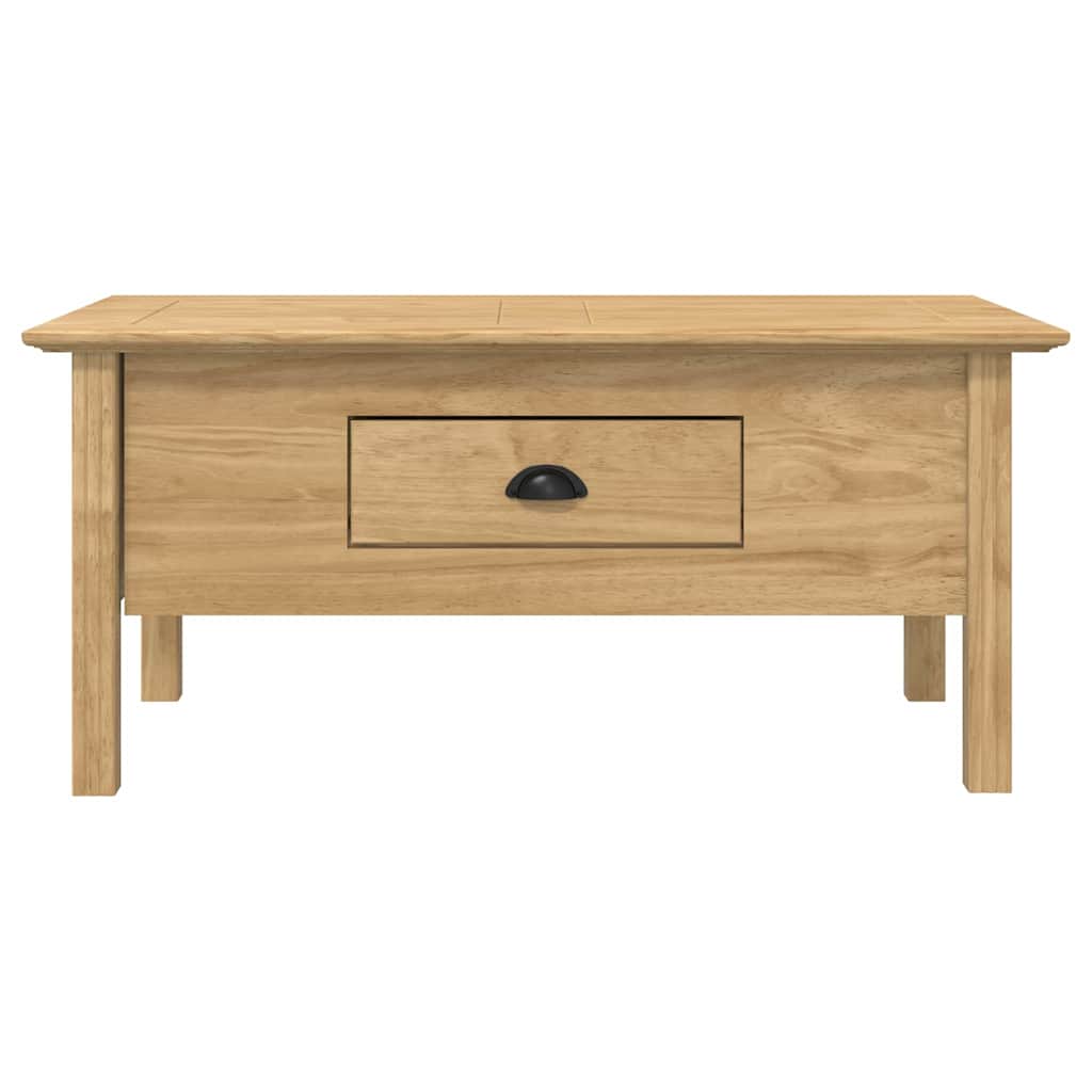 Dohányzóasztal BODO Méz barna 100 x 55 x 45,8 cm Szerelt Fa