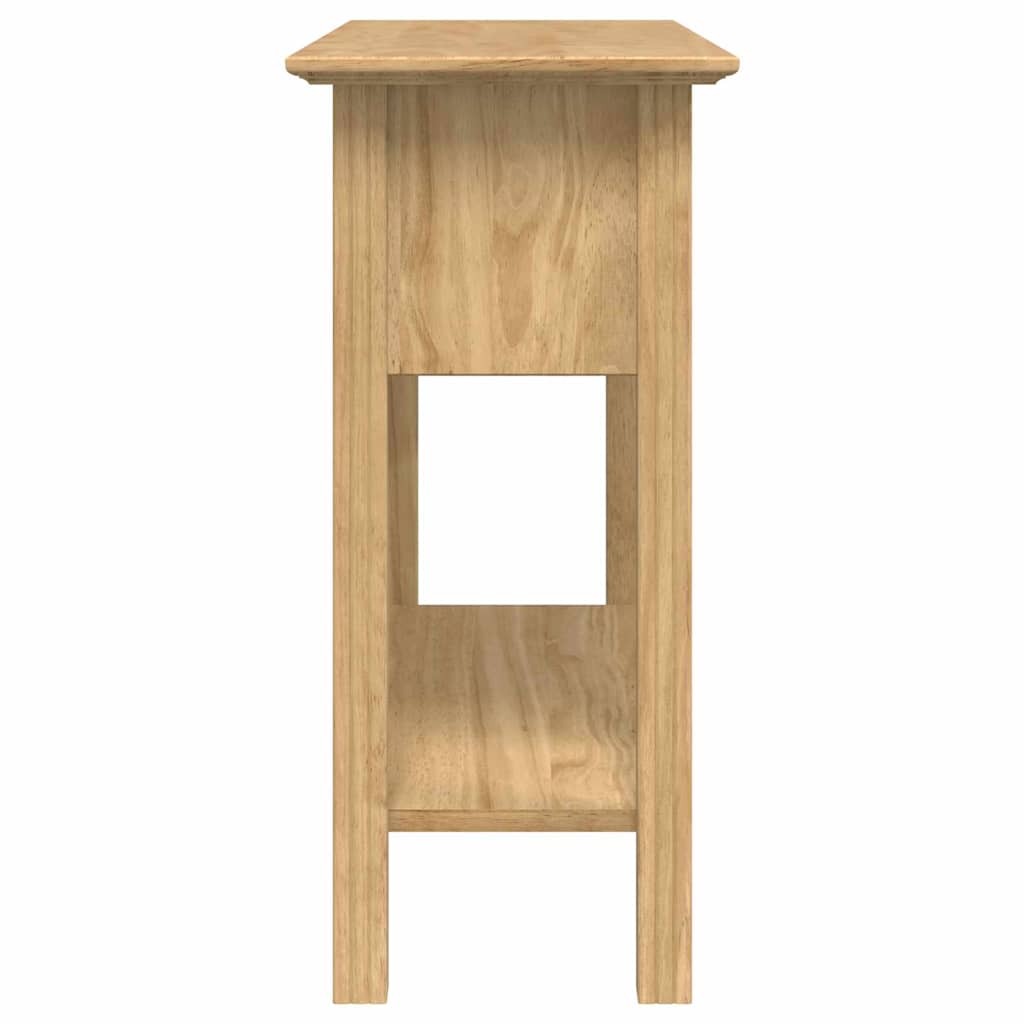 Konzolasztal BODO Méz barna 91 x 34.7 x 74 cm Szerelt Fa